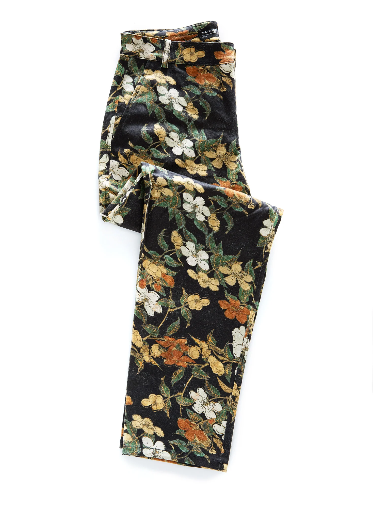 Cherry Blossom Cropped Trousers - Image 4
