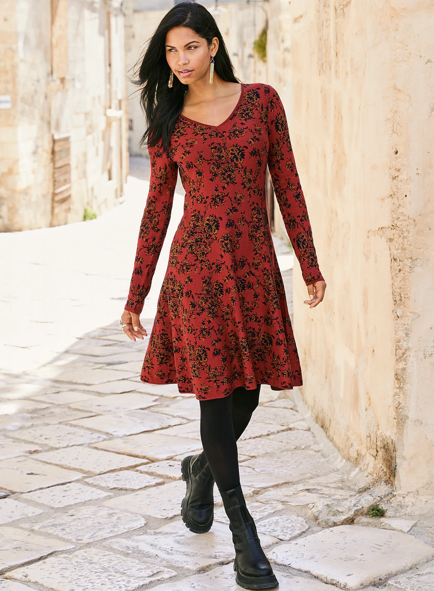 Chintz Bouquet Dress