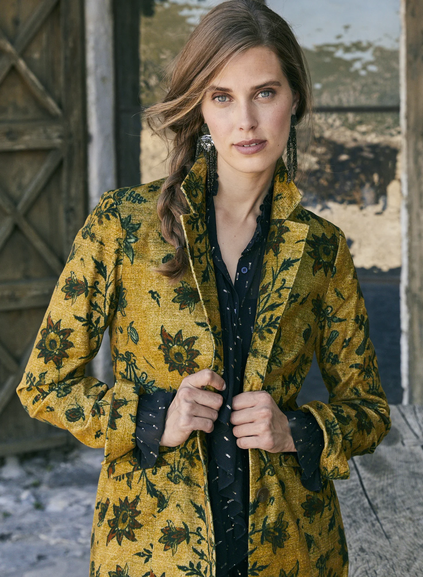 Chintz Velveteen Duster - Image 5