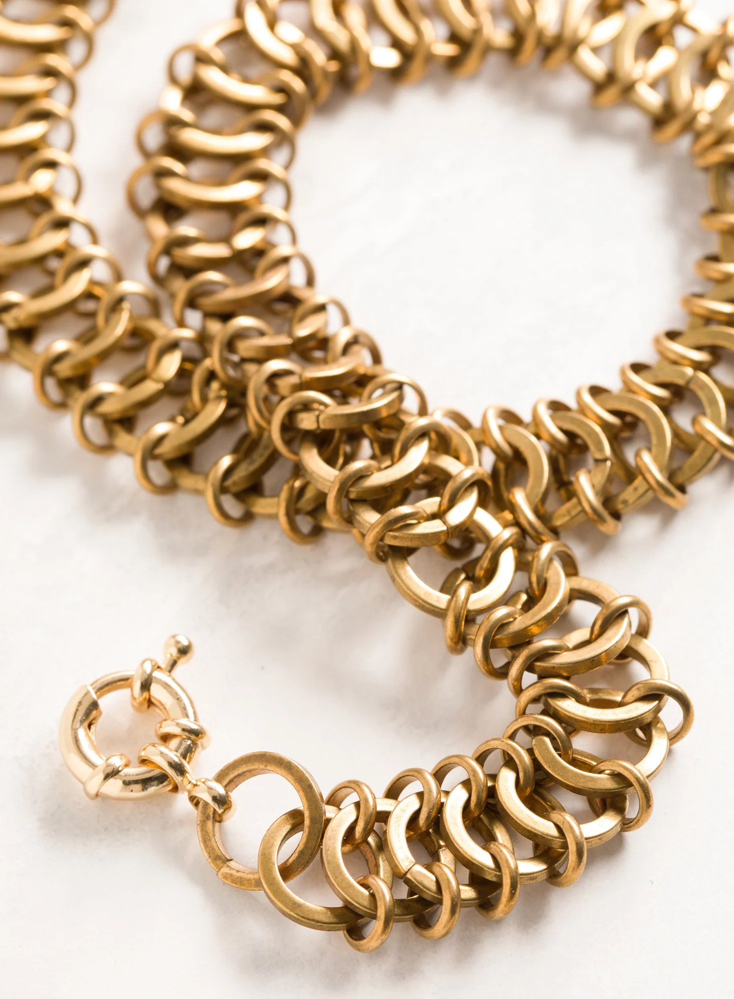 Circle Links Necklace - Image 2