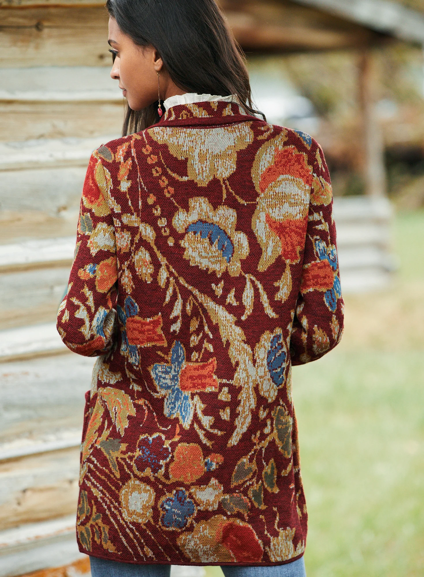 Cloisonne Knit Jacket - Image 2