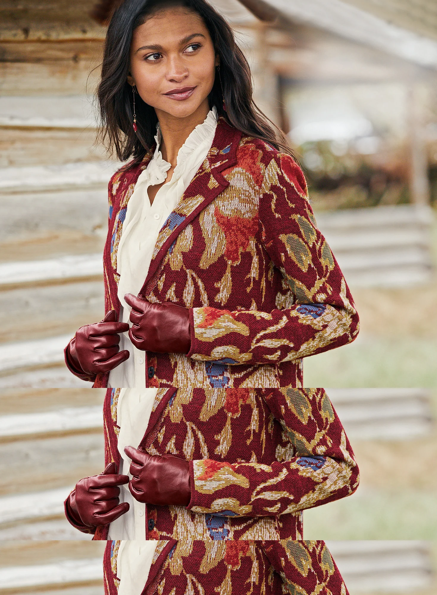 Cloisonne Knit Jacket - Image 6