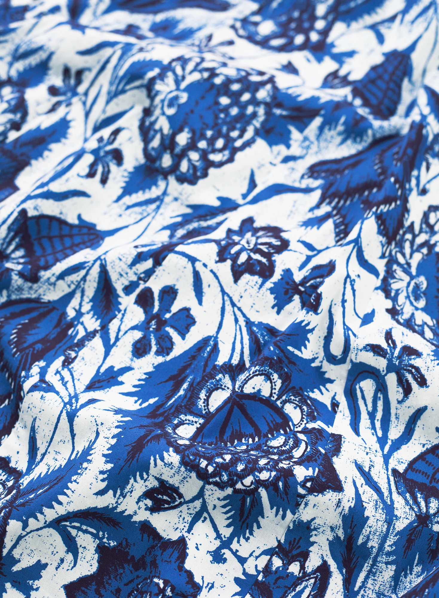 Cobalt Lotus Pond Dress - Image 3