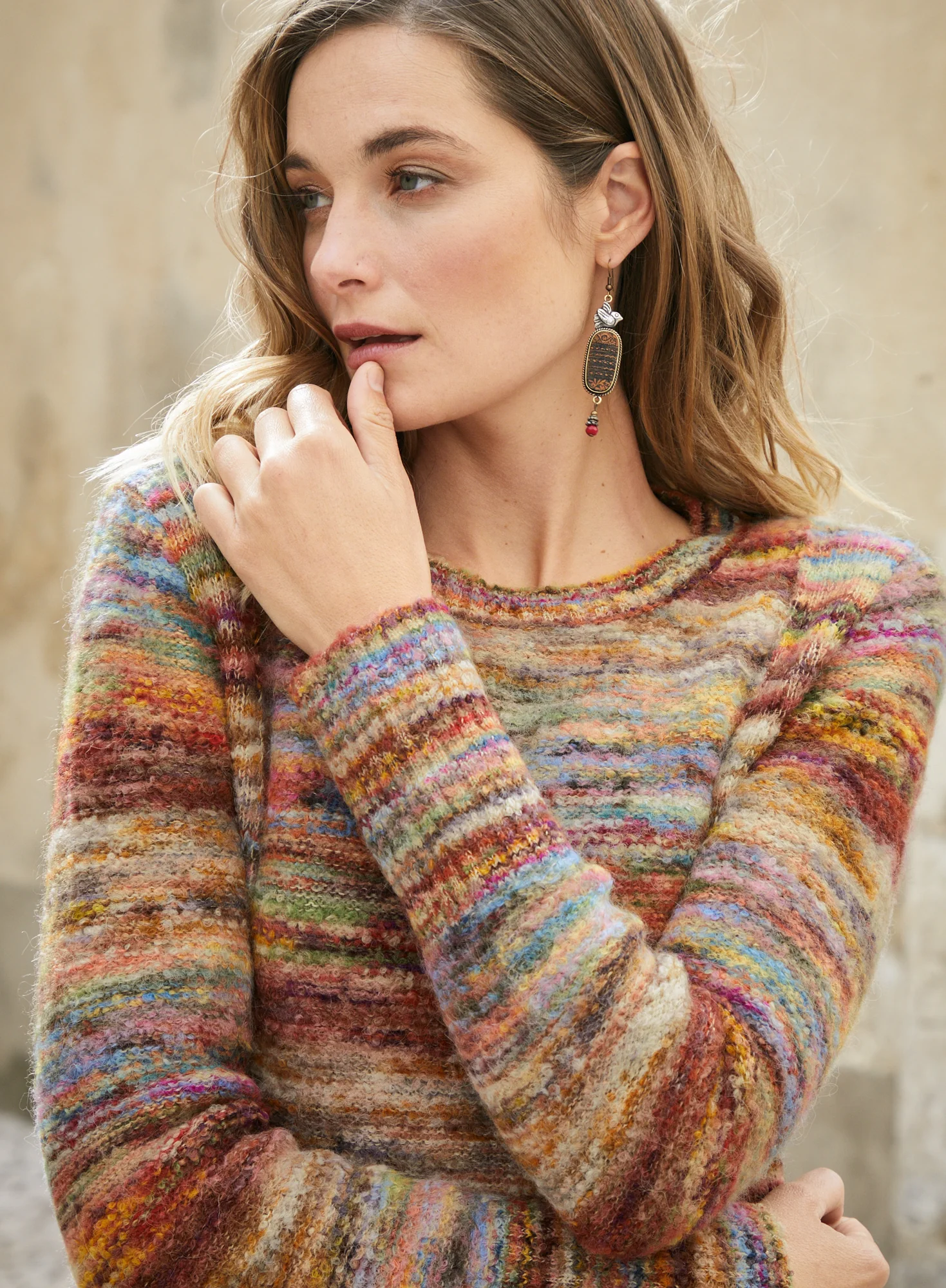 Colonial Bird Earrings - Image 5