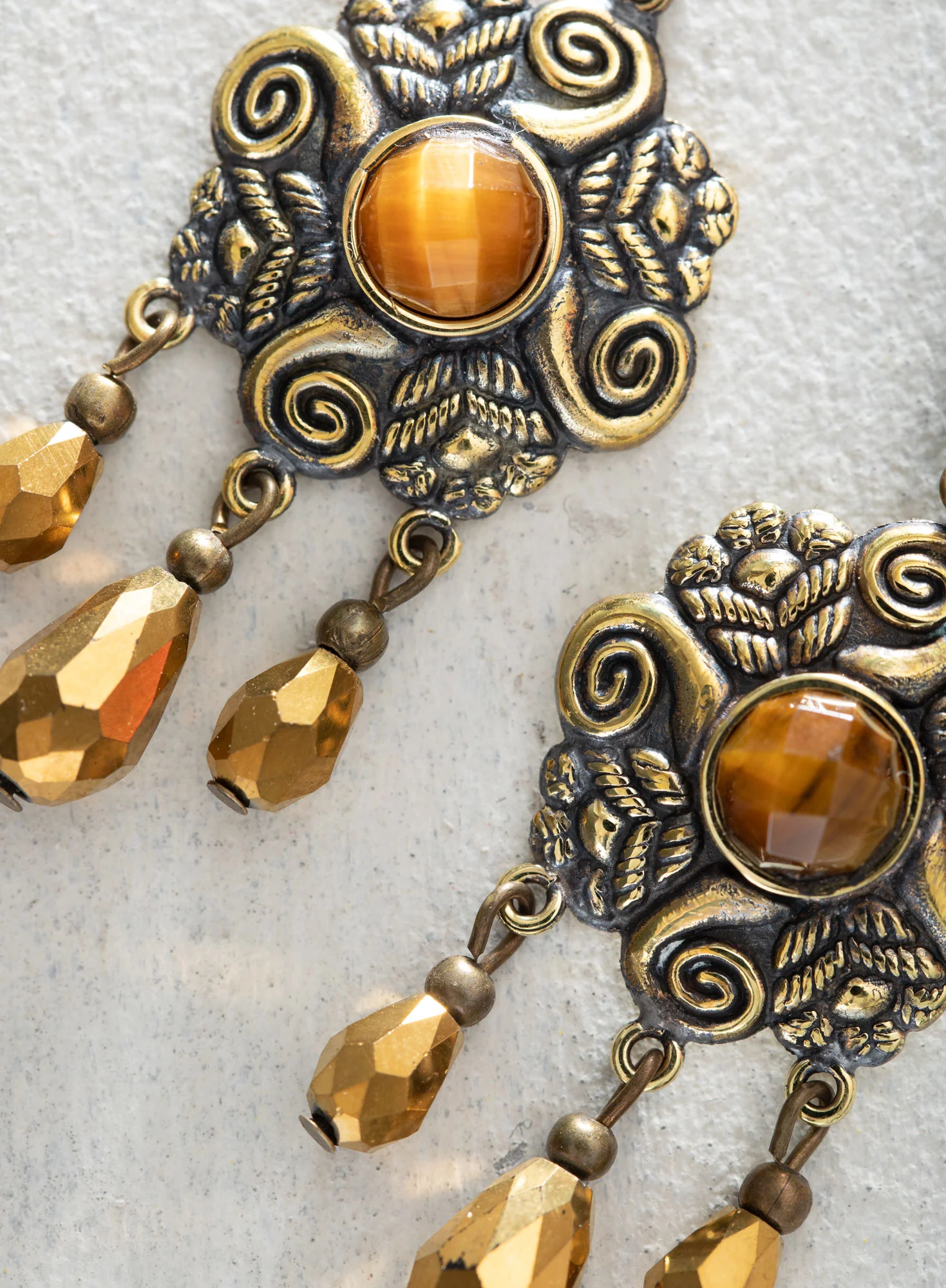 Colonial Rose Earrings - Image 2