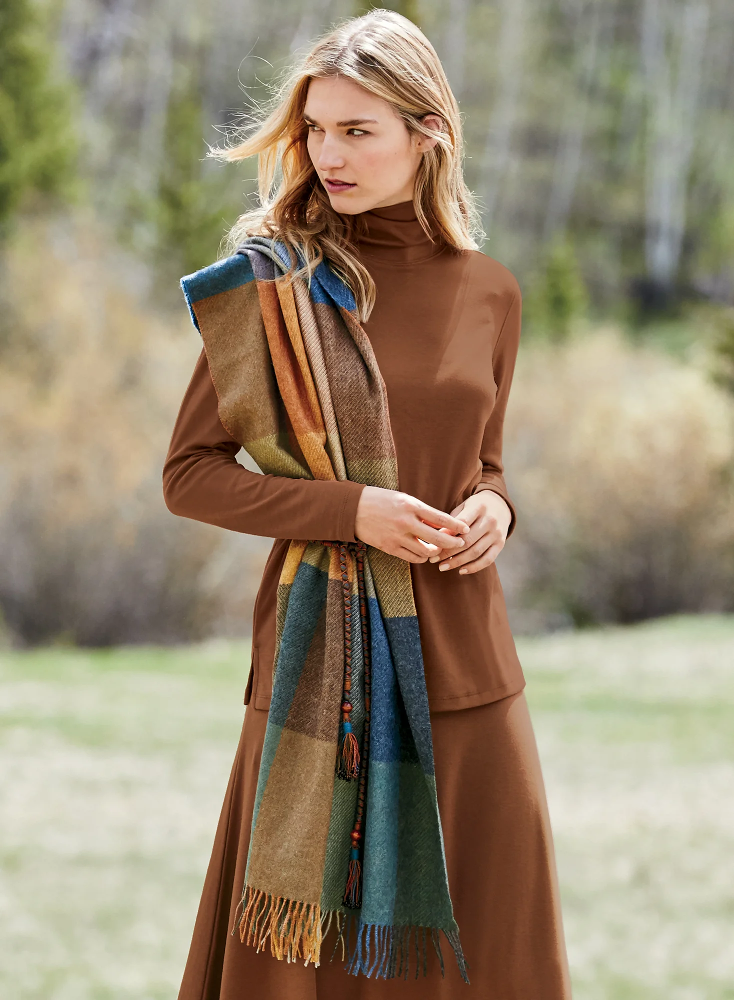 Colorblock Scarf - Image 3