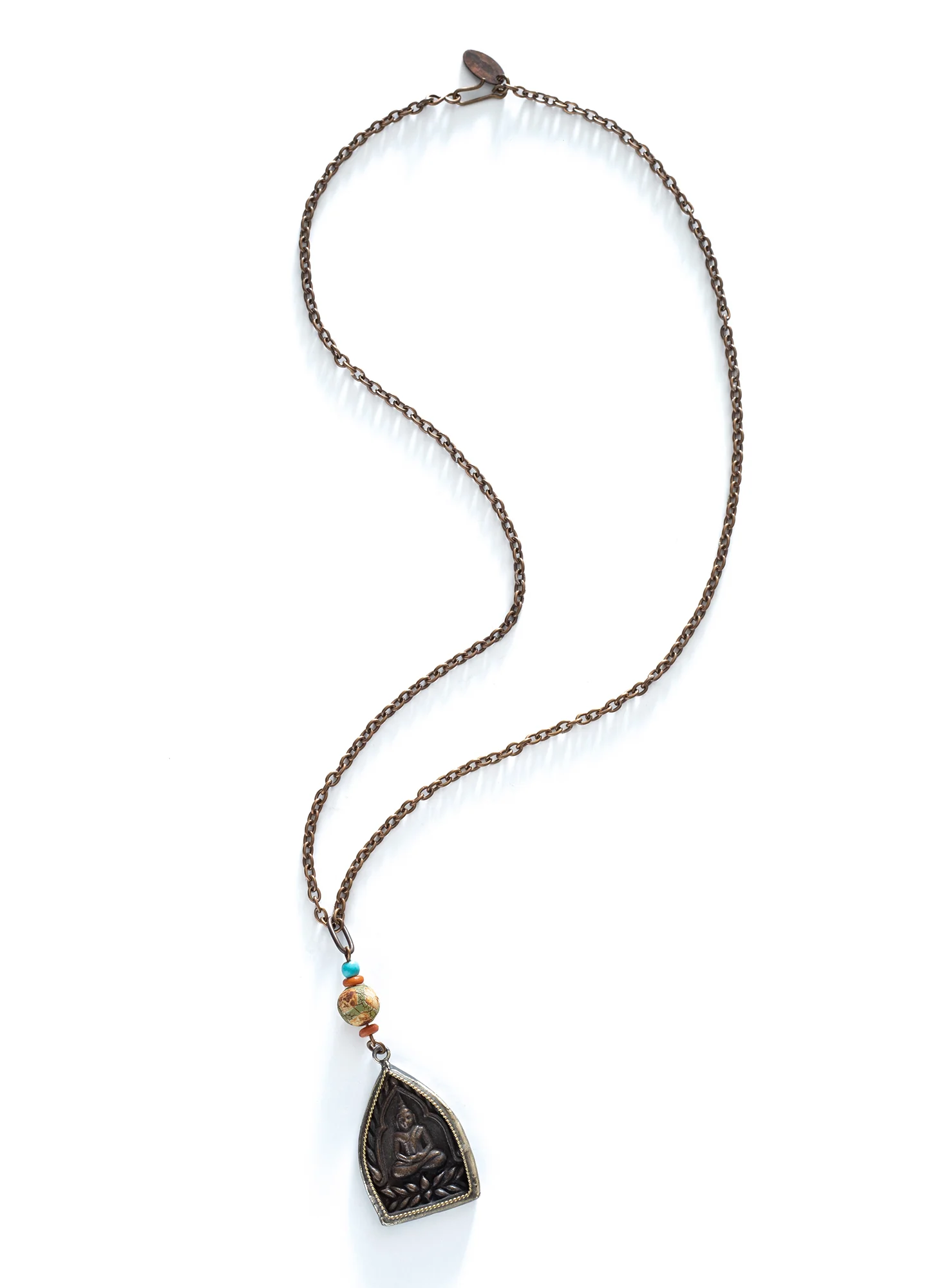 Contemplative Buddha Necklace