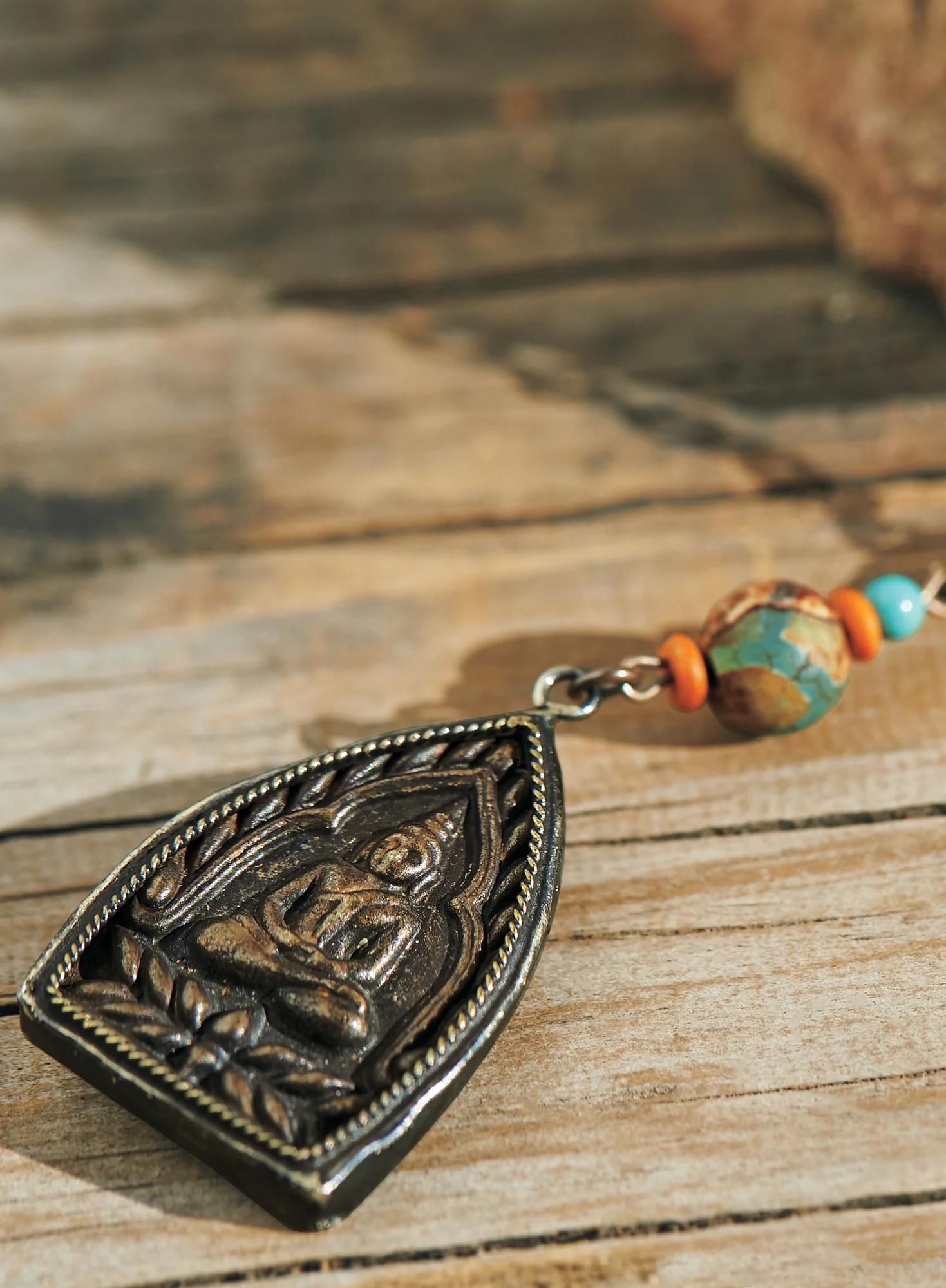 Contemplative Buddha Necklace - Image 2