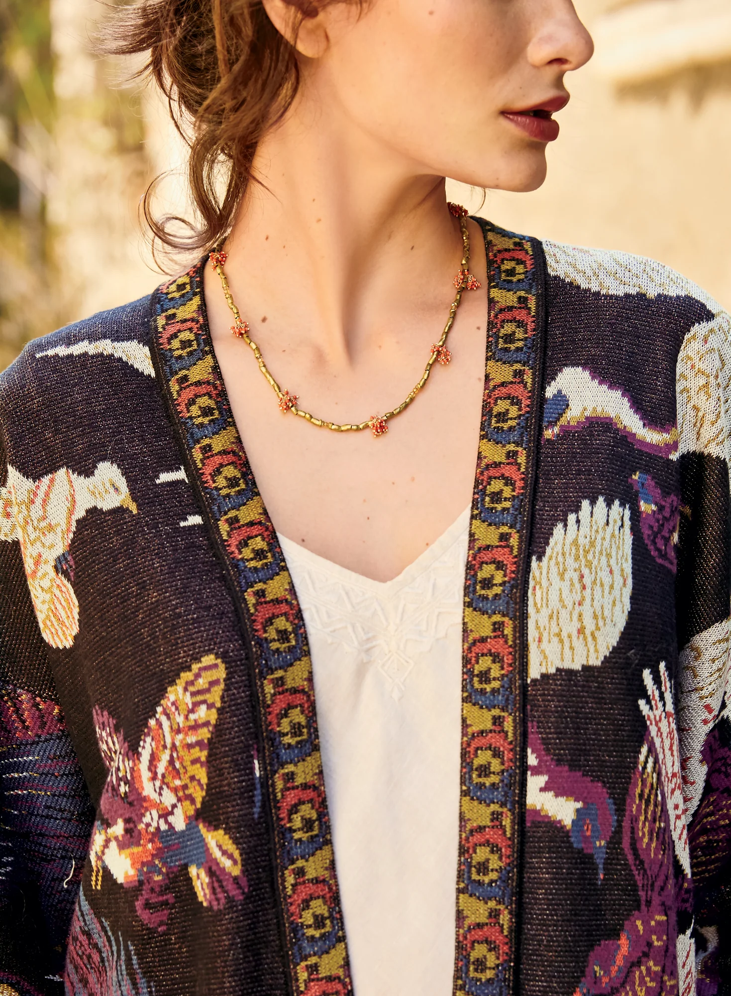 Coral Clusters Necklace - Image 3
