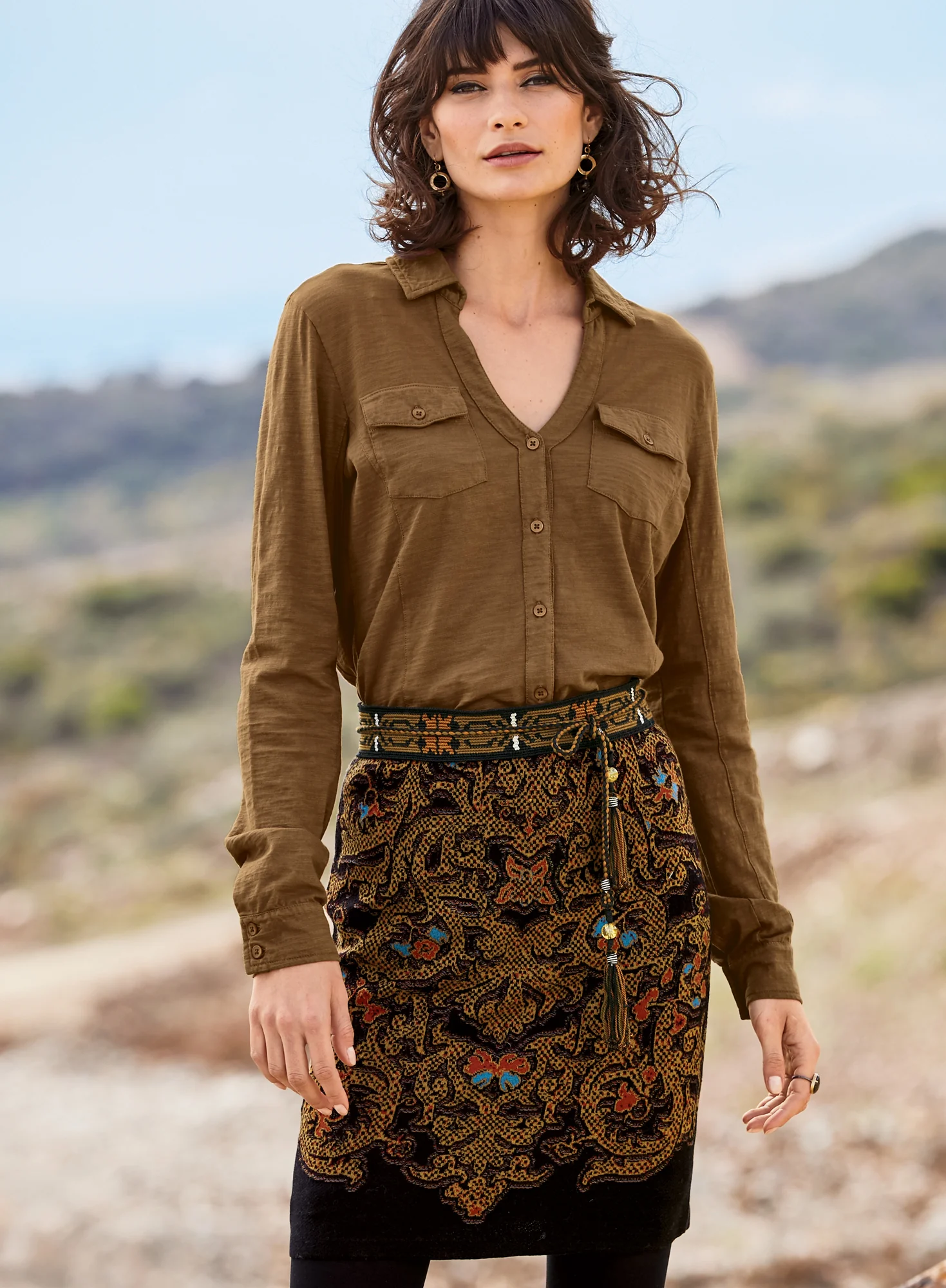 Corniche Mini-Skirt