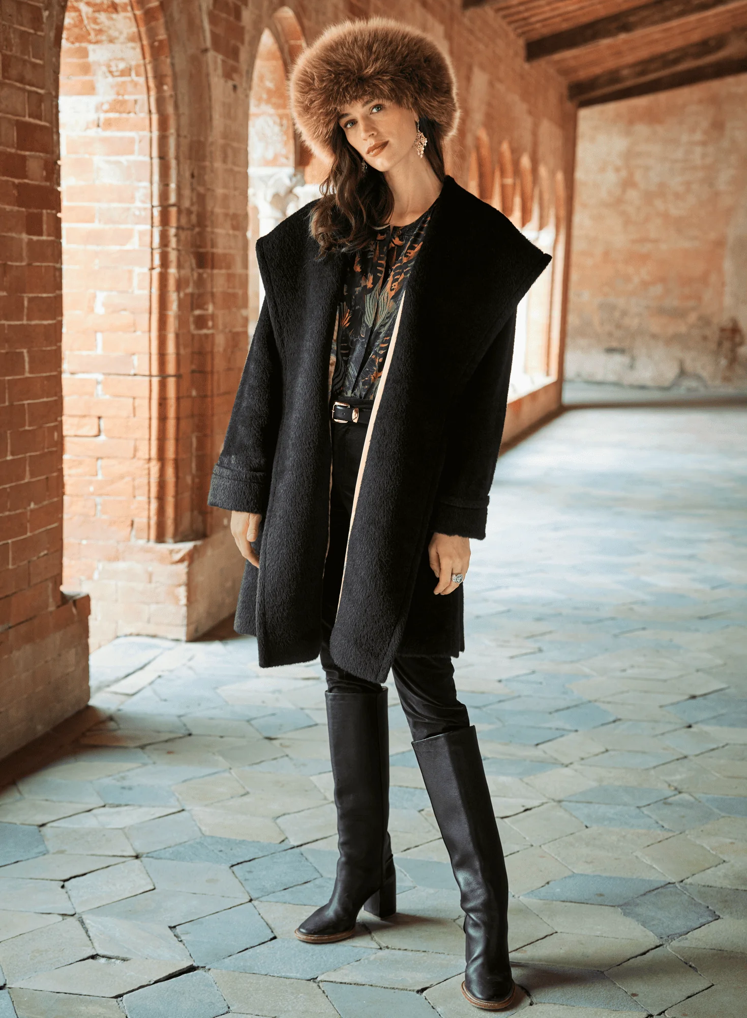 Cortina Wrap Coat - Image 4