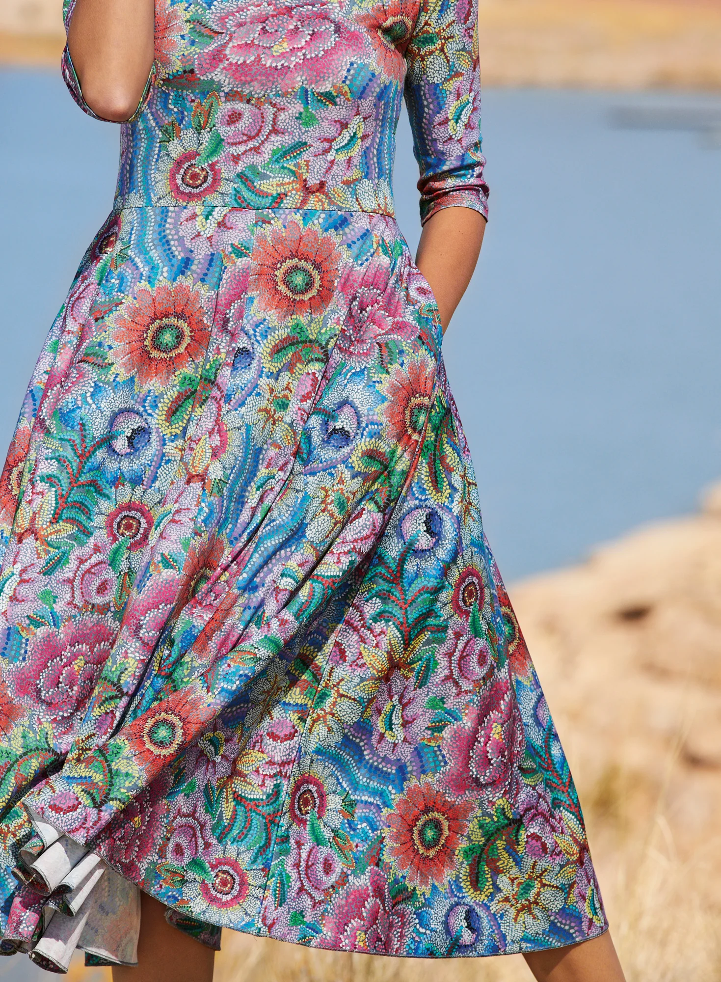 Cottage Garden Dress - Image 5