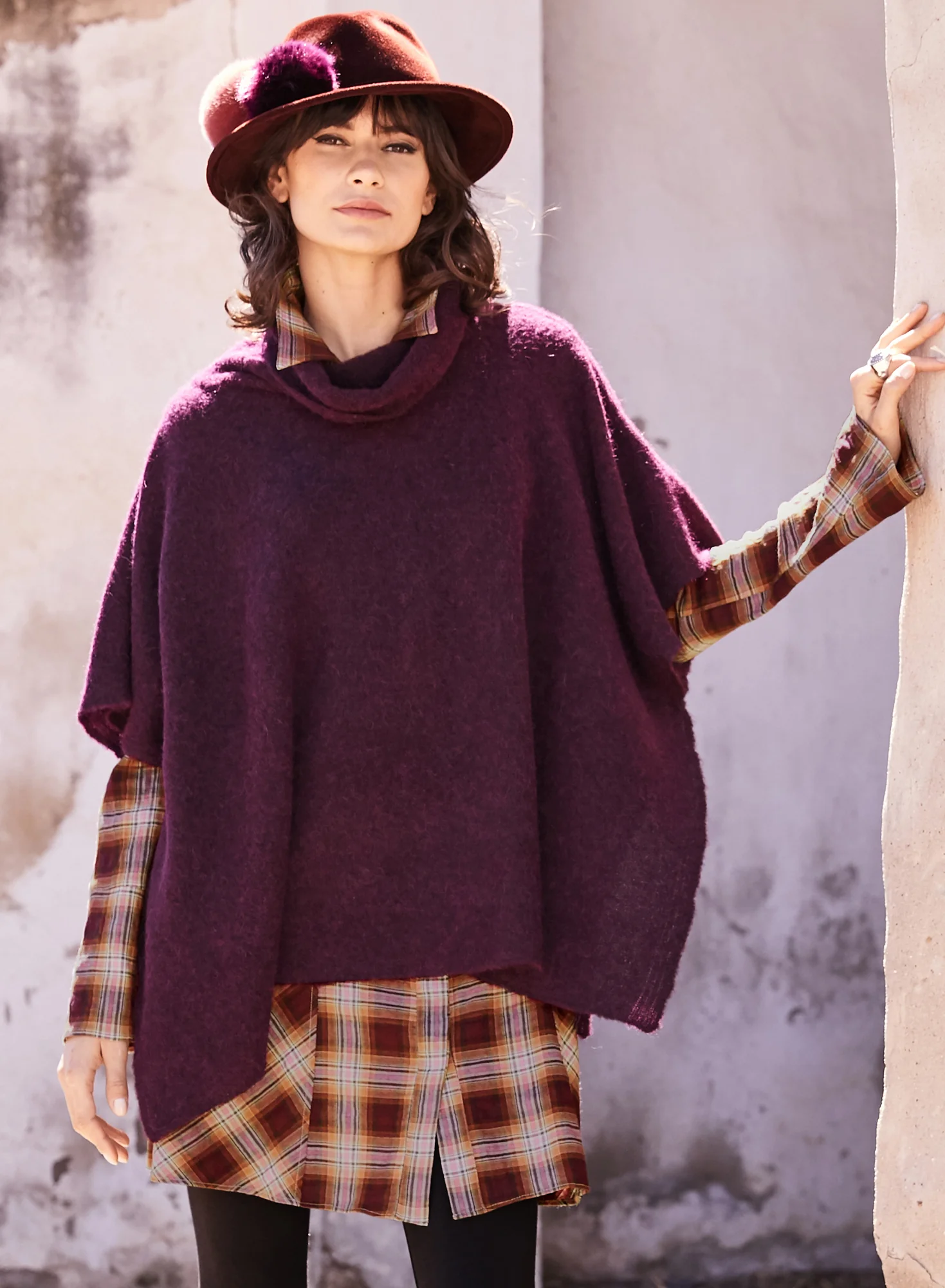 Cowlneck Poncho