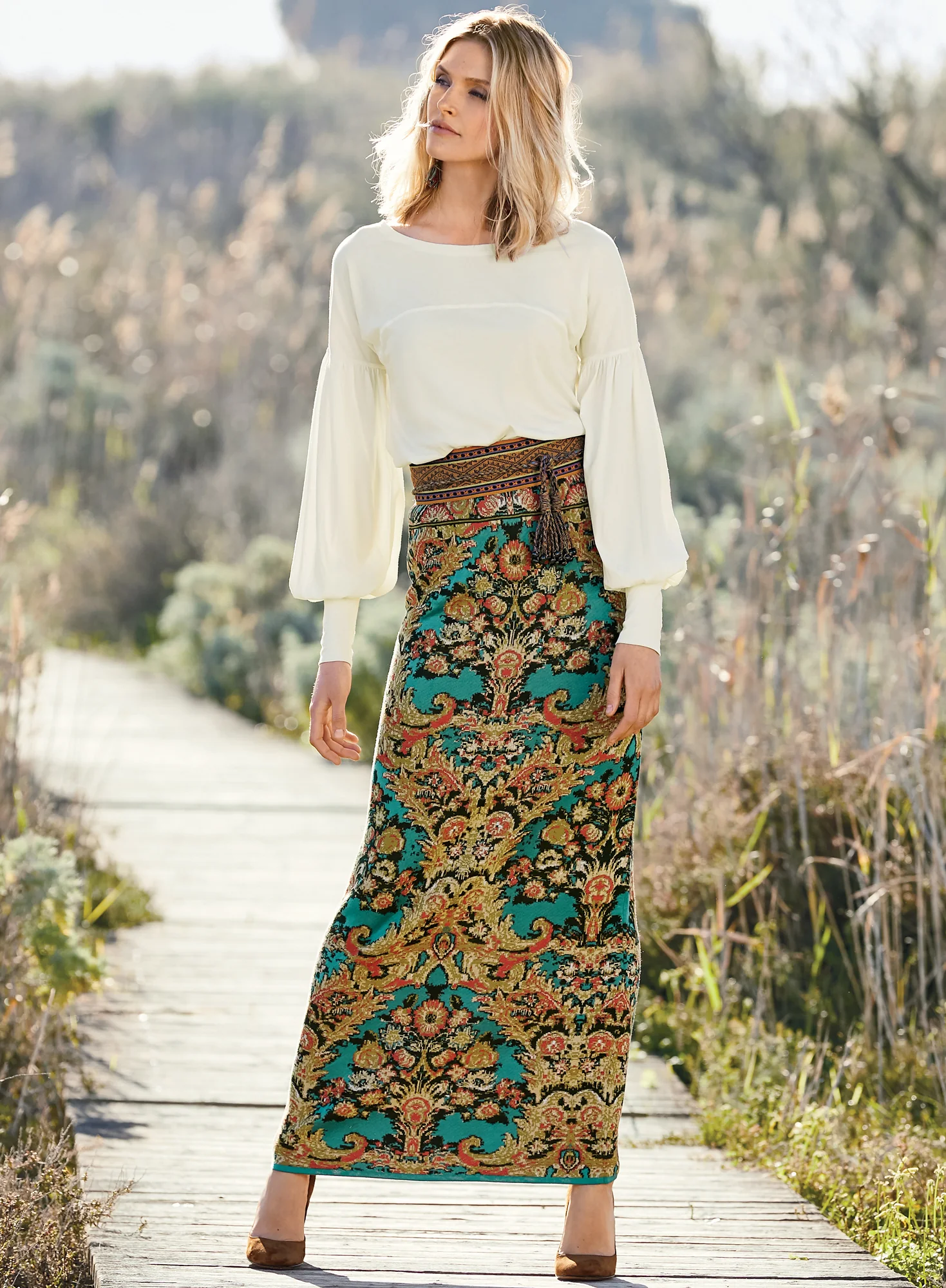 Coyoacan Maxi-Skirt 37"