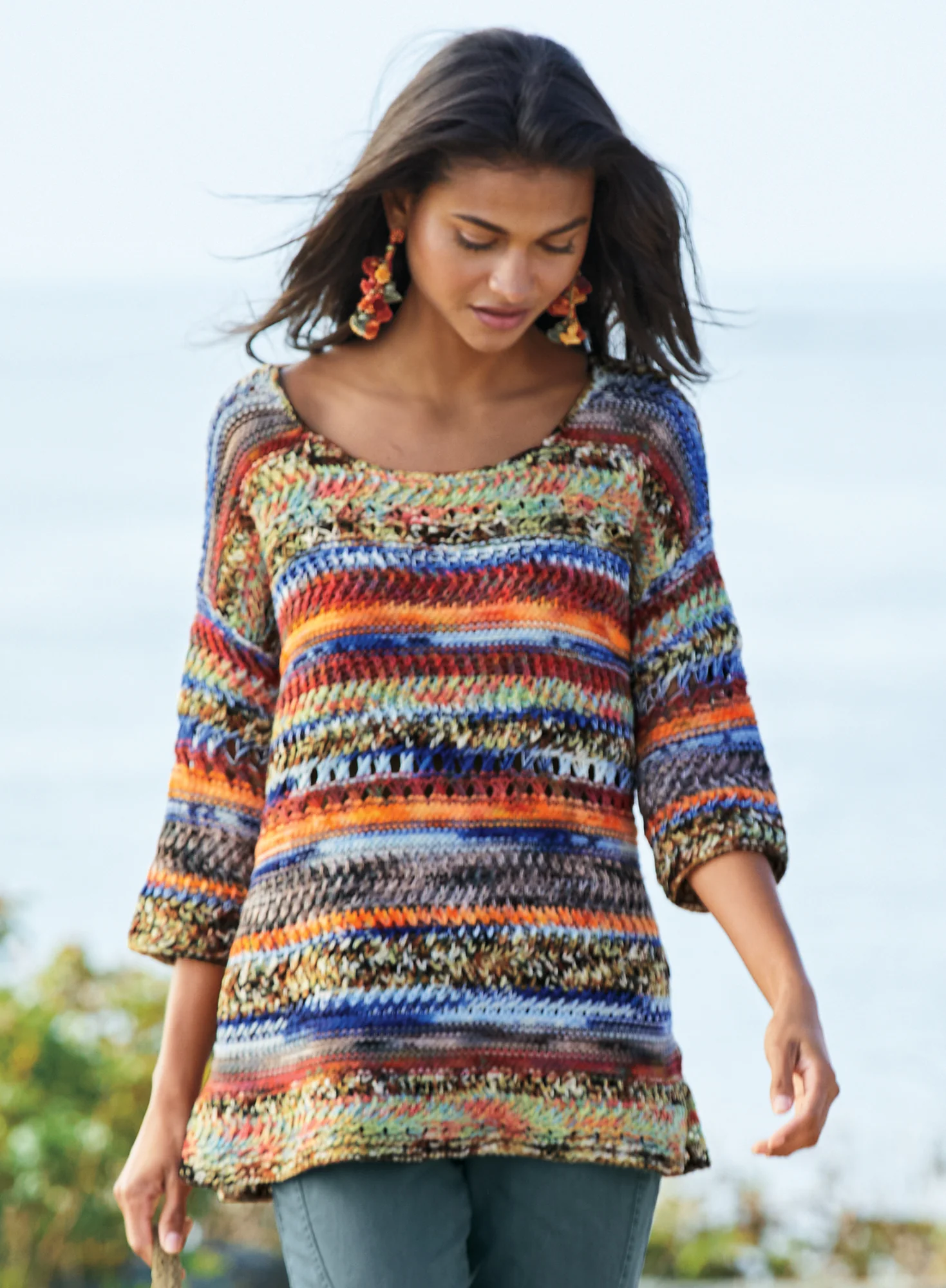 Crayon Stripe Pullover