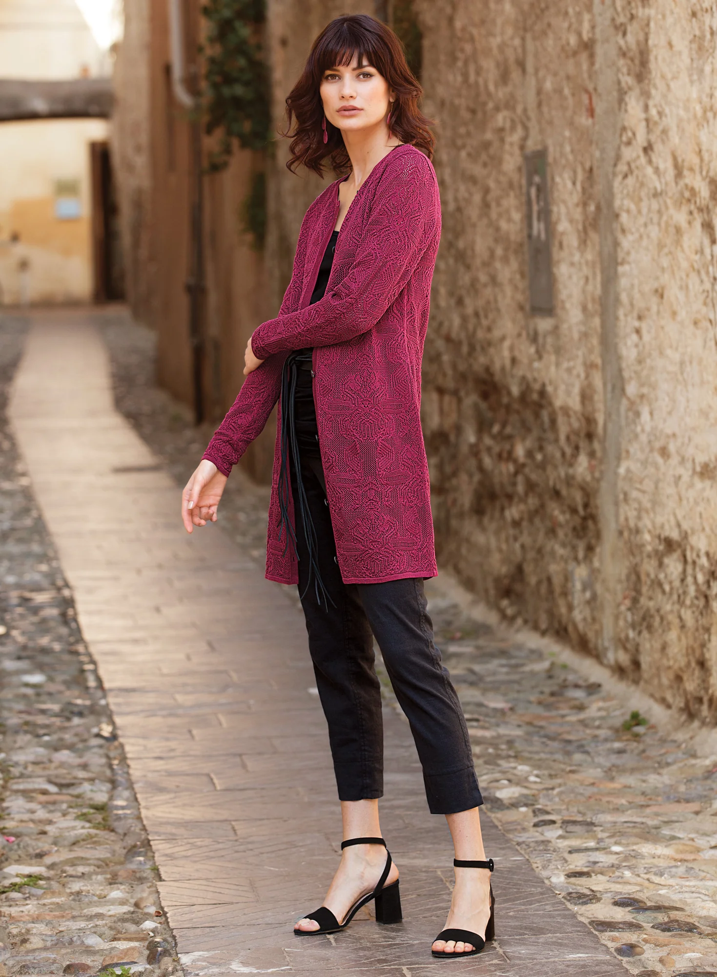 Cropped Utility Pants - Image 7