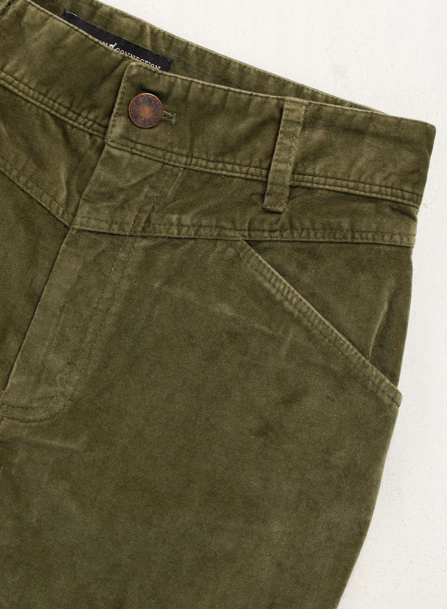Cropped Velveteen Jeans - Image 2