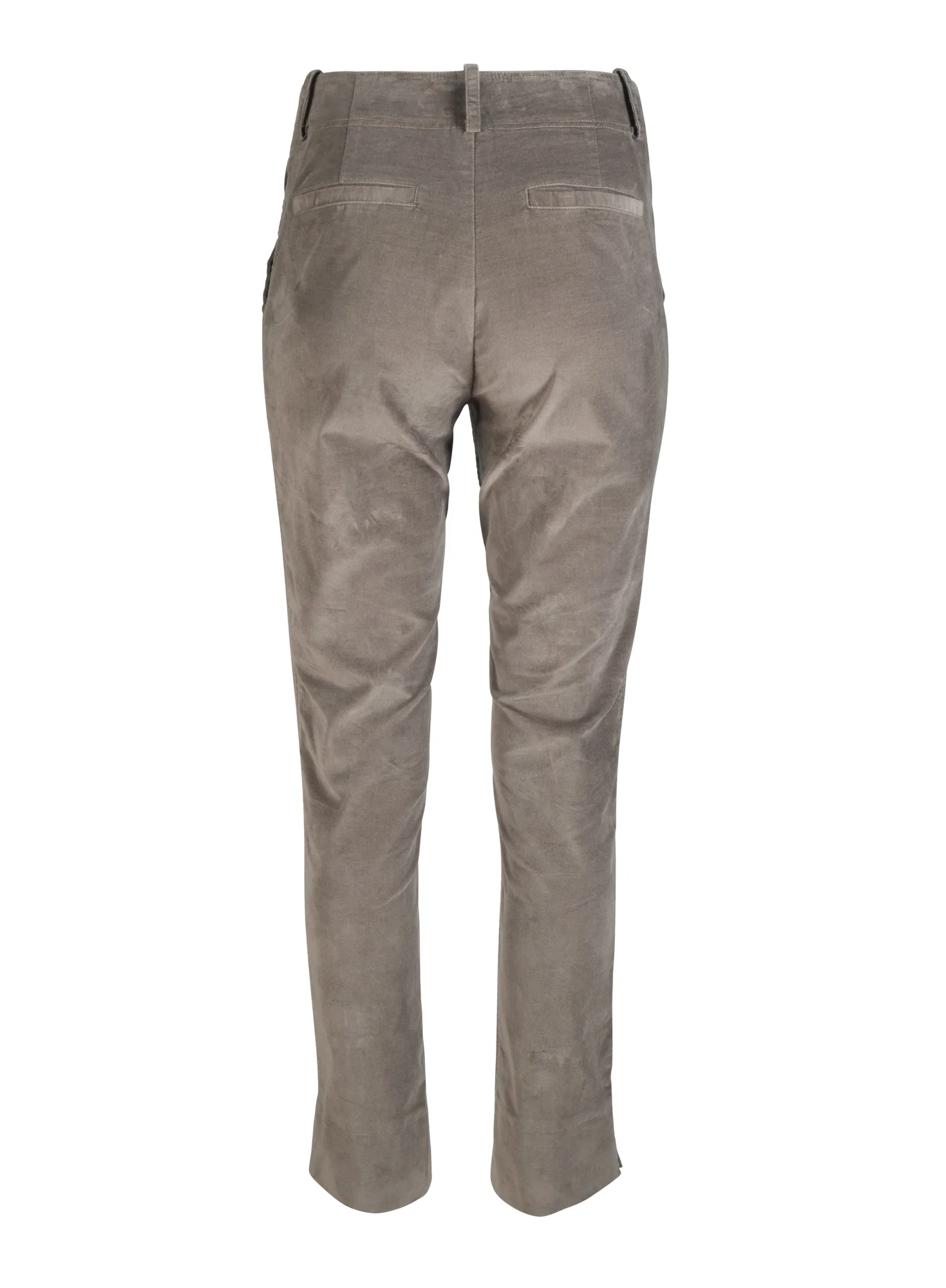 Cropped Velveteen Pants - Image 3