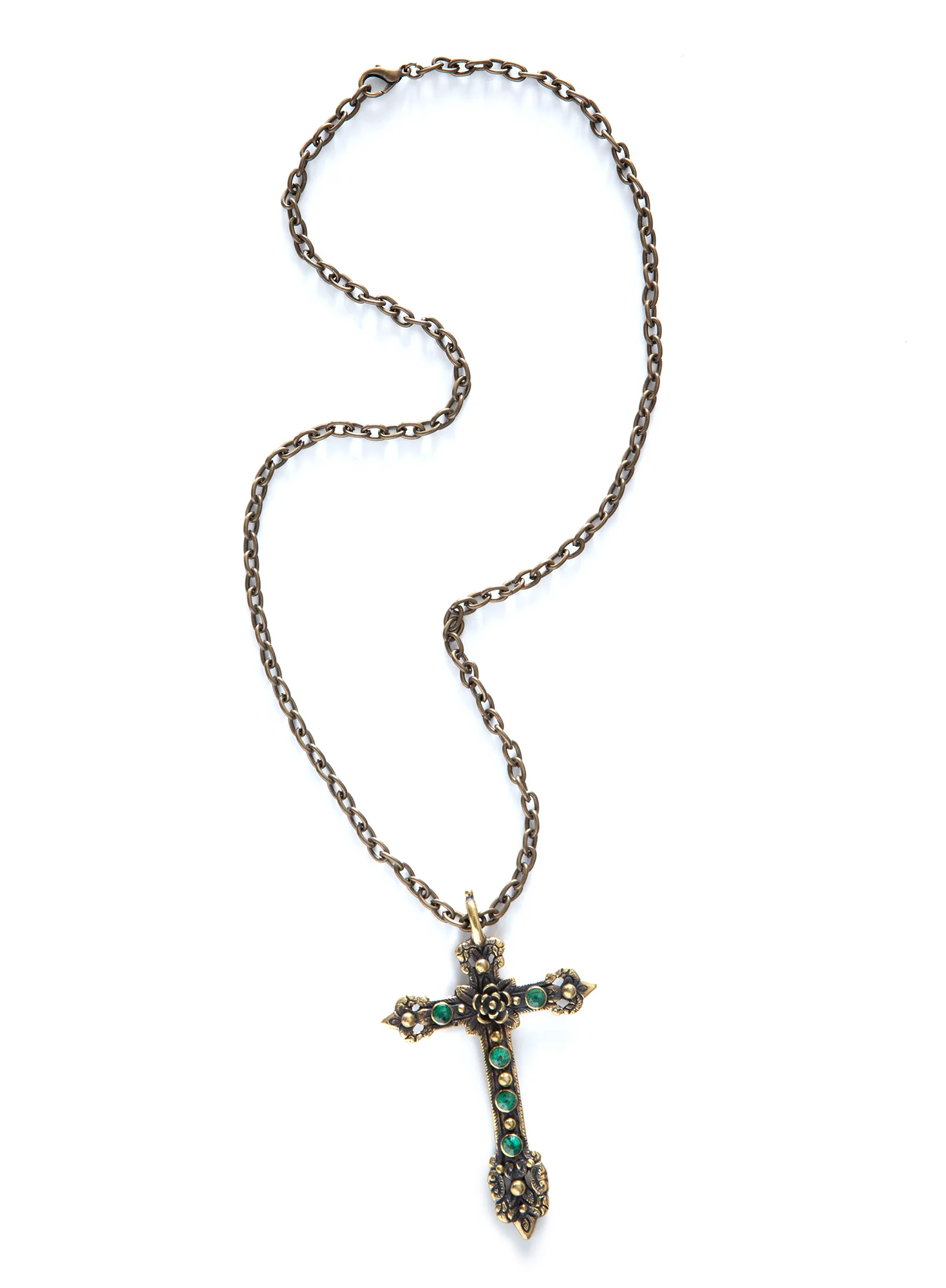 Cruz De La Rosa Necklace