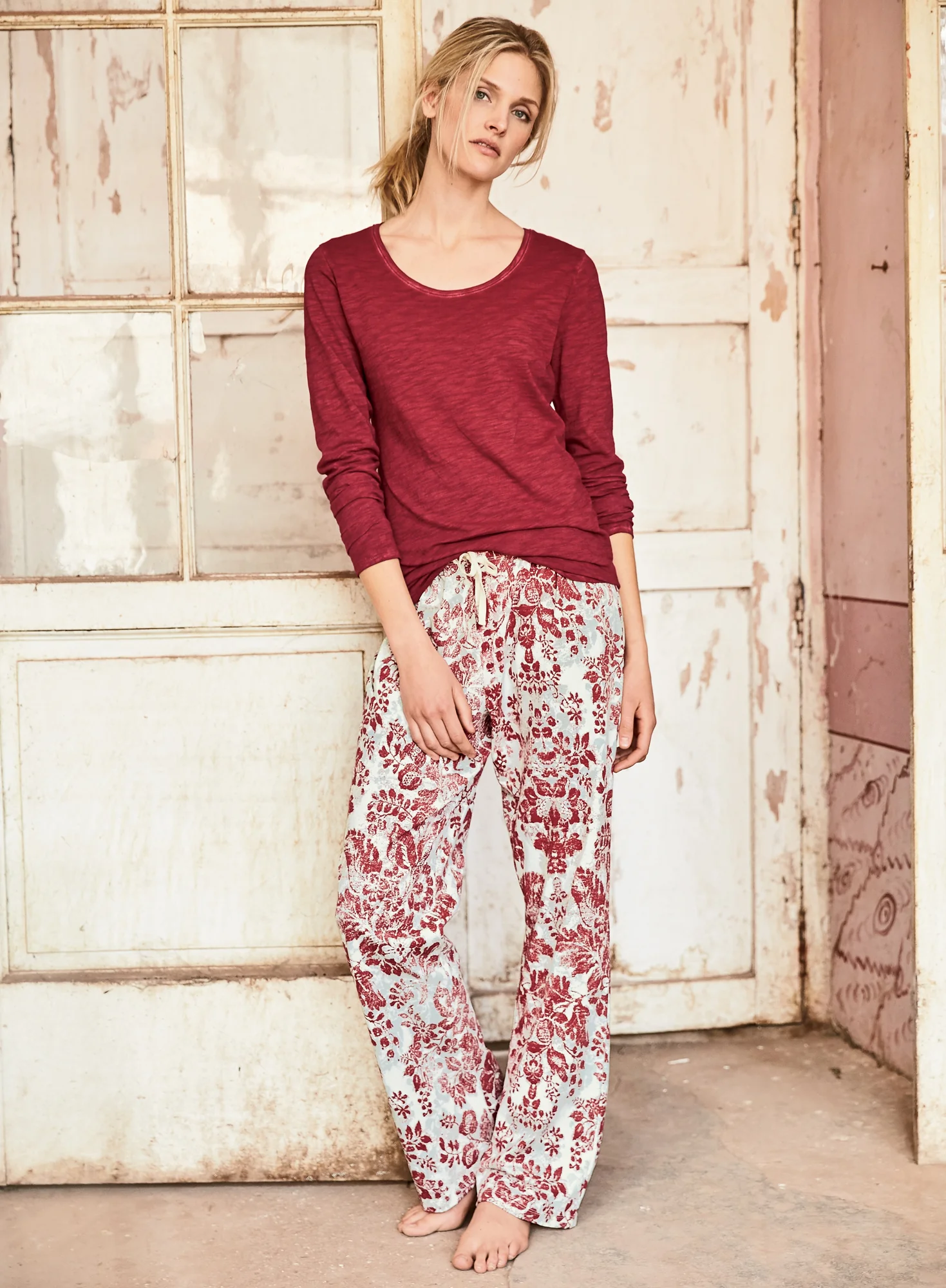 Damask Pj Pants