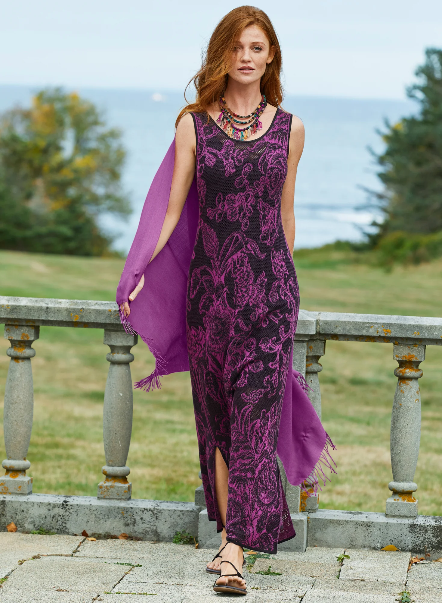 Damask Rose Dress - Image 5