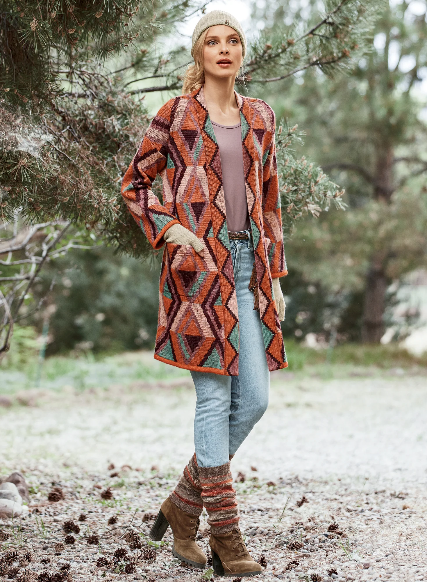 Desert Stripe Legwarmers - Image 3