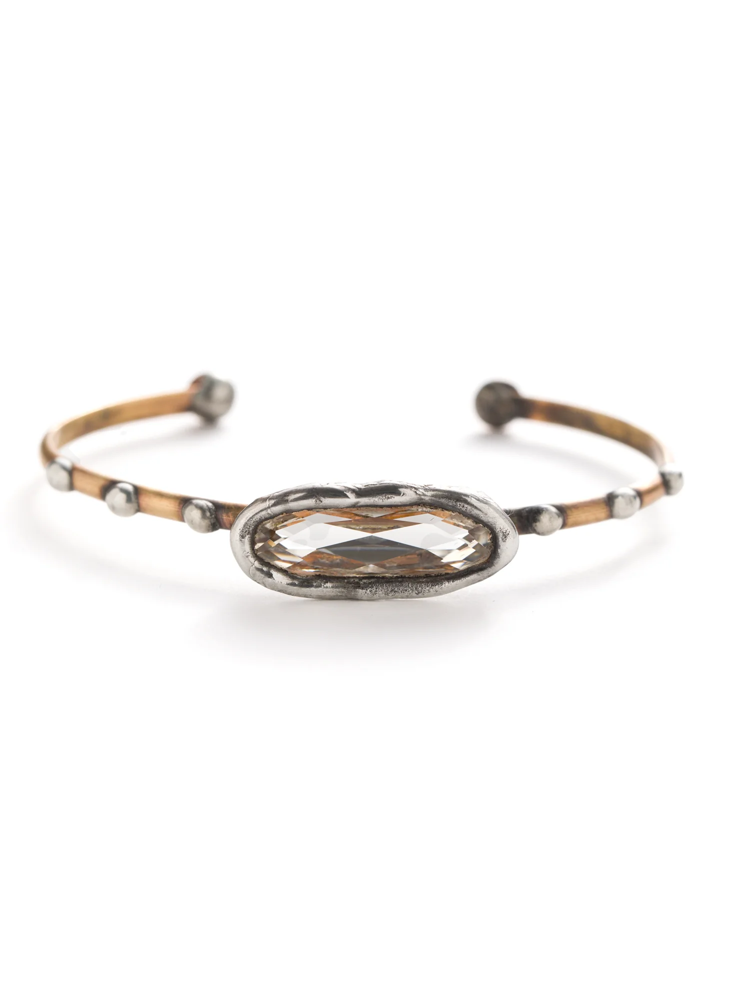 Dotted Crystal Bangle