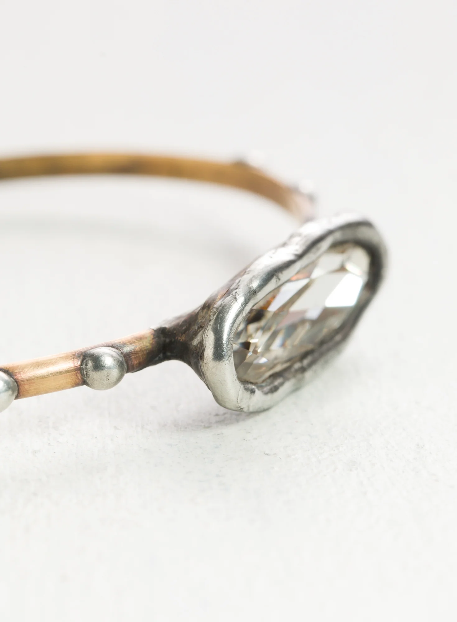 Dotted Crystal Bangle - Image 2