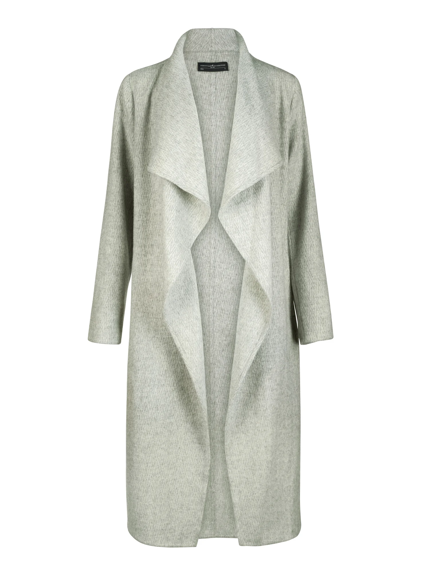 Drape Front Coat - Image 3