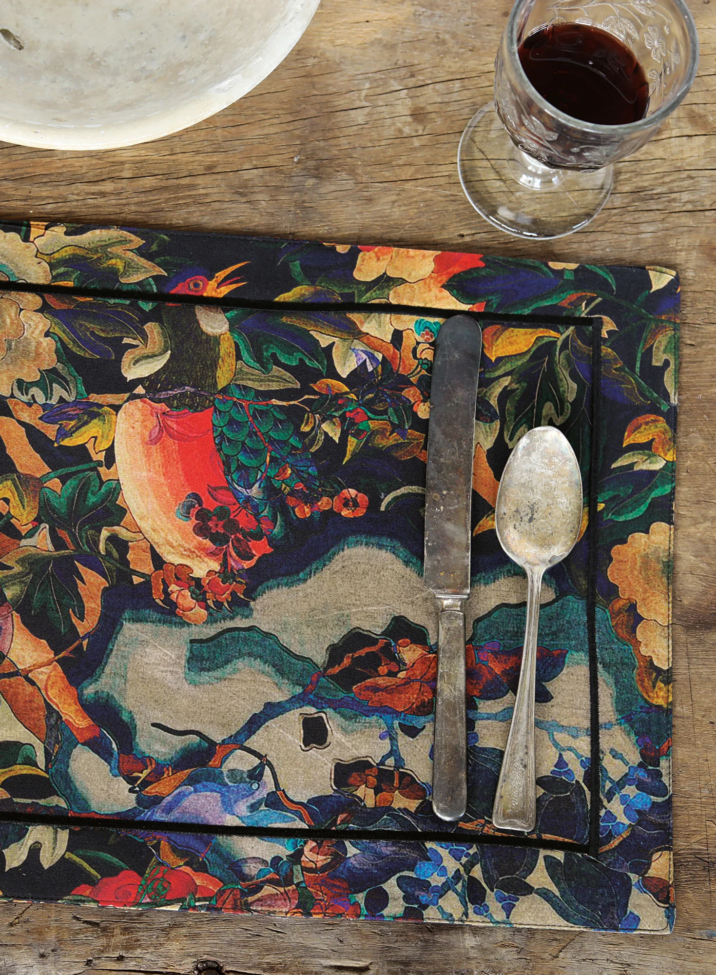 Dynasty Floral Placemats, Set Of 4 - Image 6