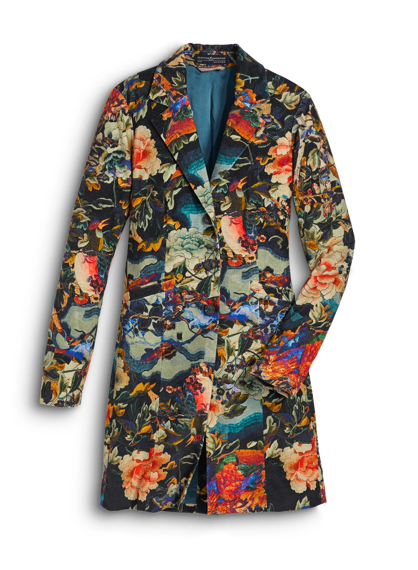 Dynasty Velveteen Duster - Image 4