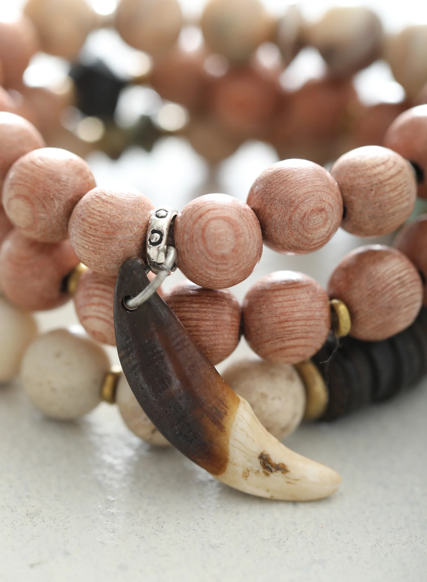 Earthen Elements Stretch Bracelets, S/3 - Image 2