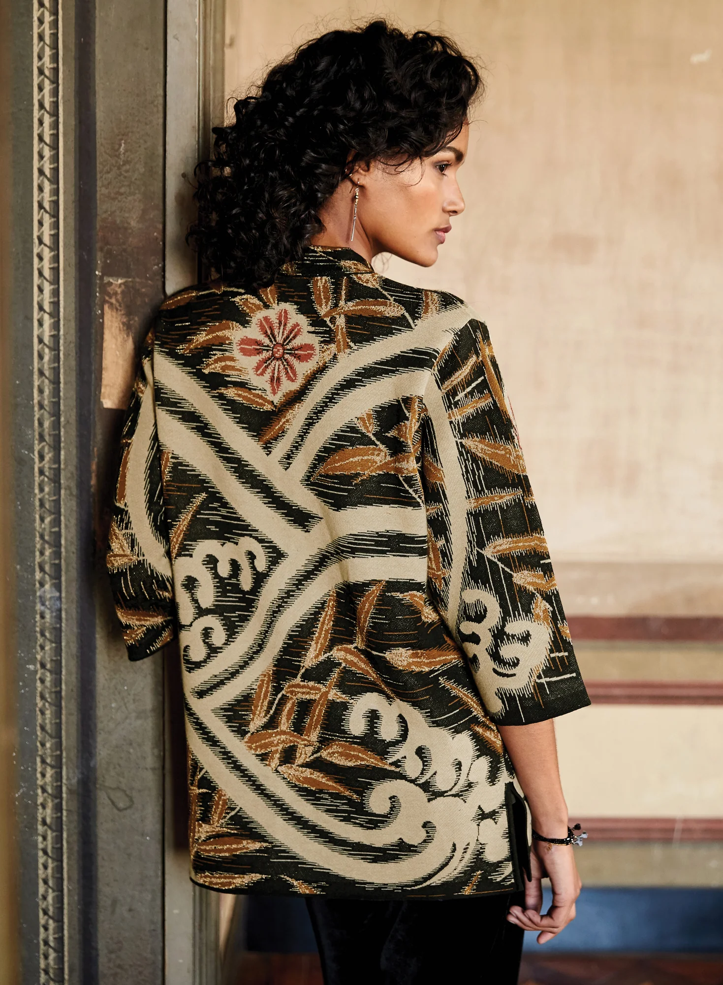 Edo Waves Kimono - Image 2