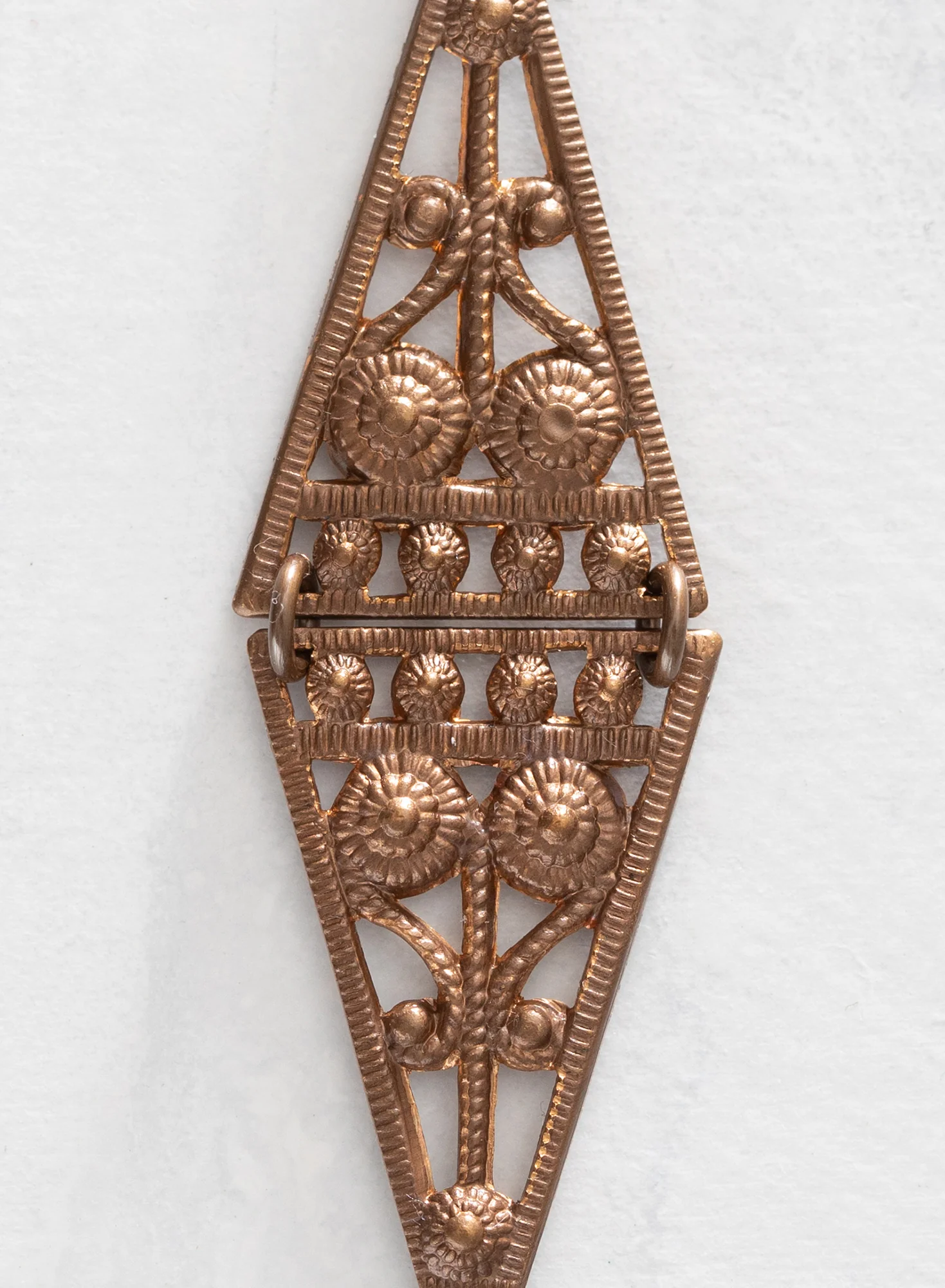 Empire Garnet Earrings - Image 2