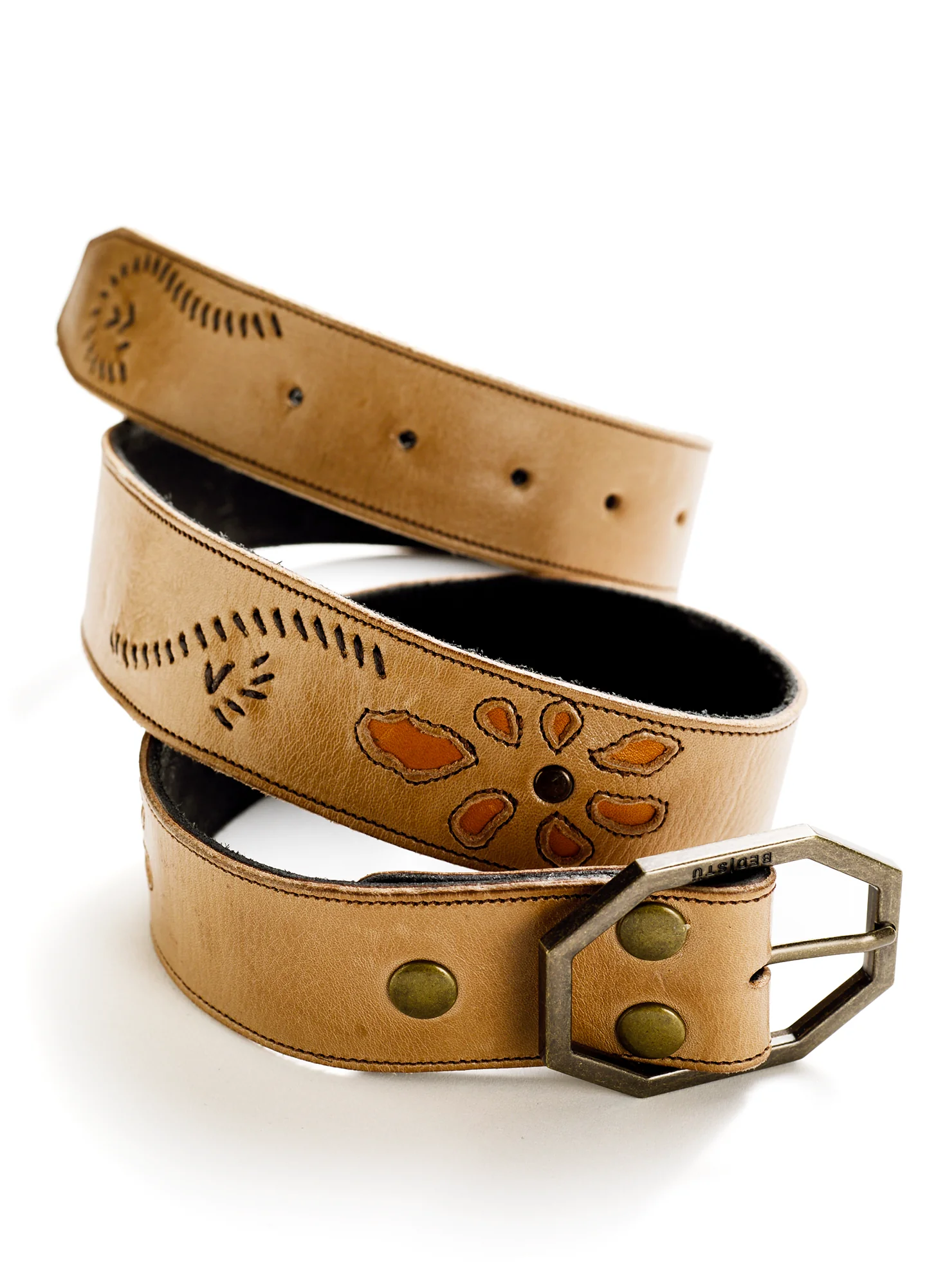 Etched Floral Belt - Image 2