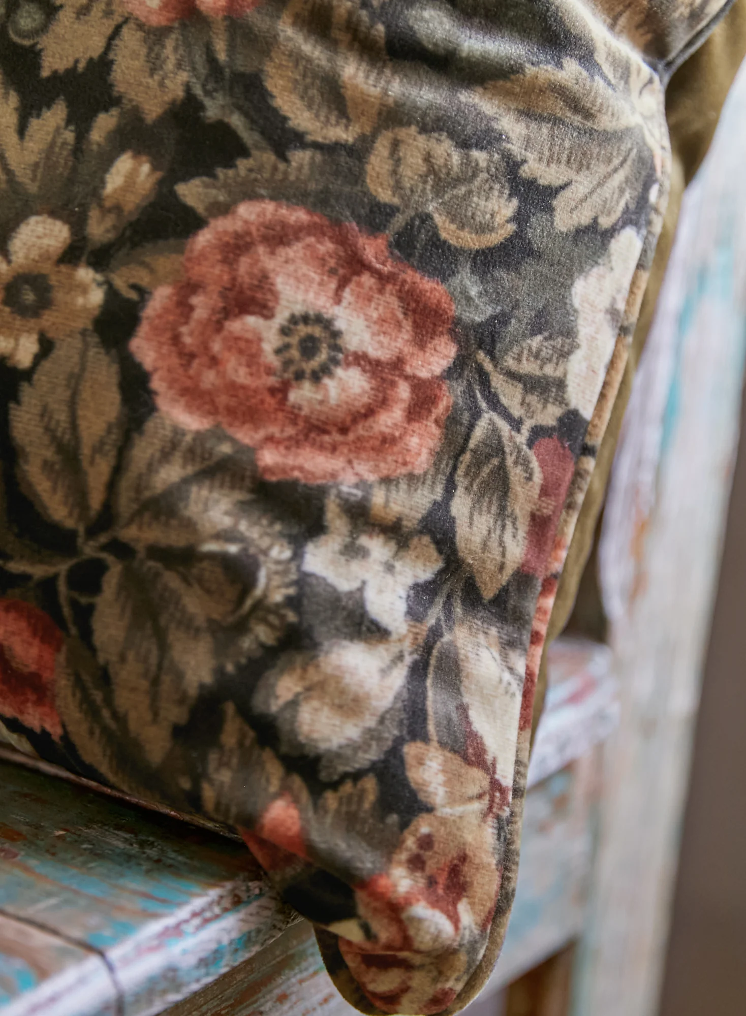 Etched Floral Pillow - Image 3