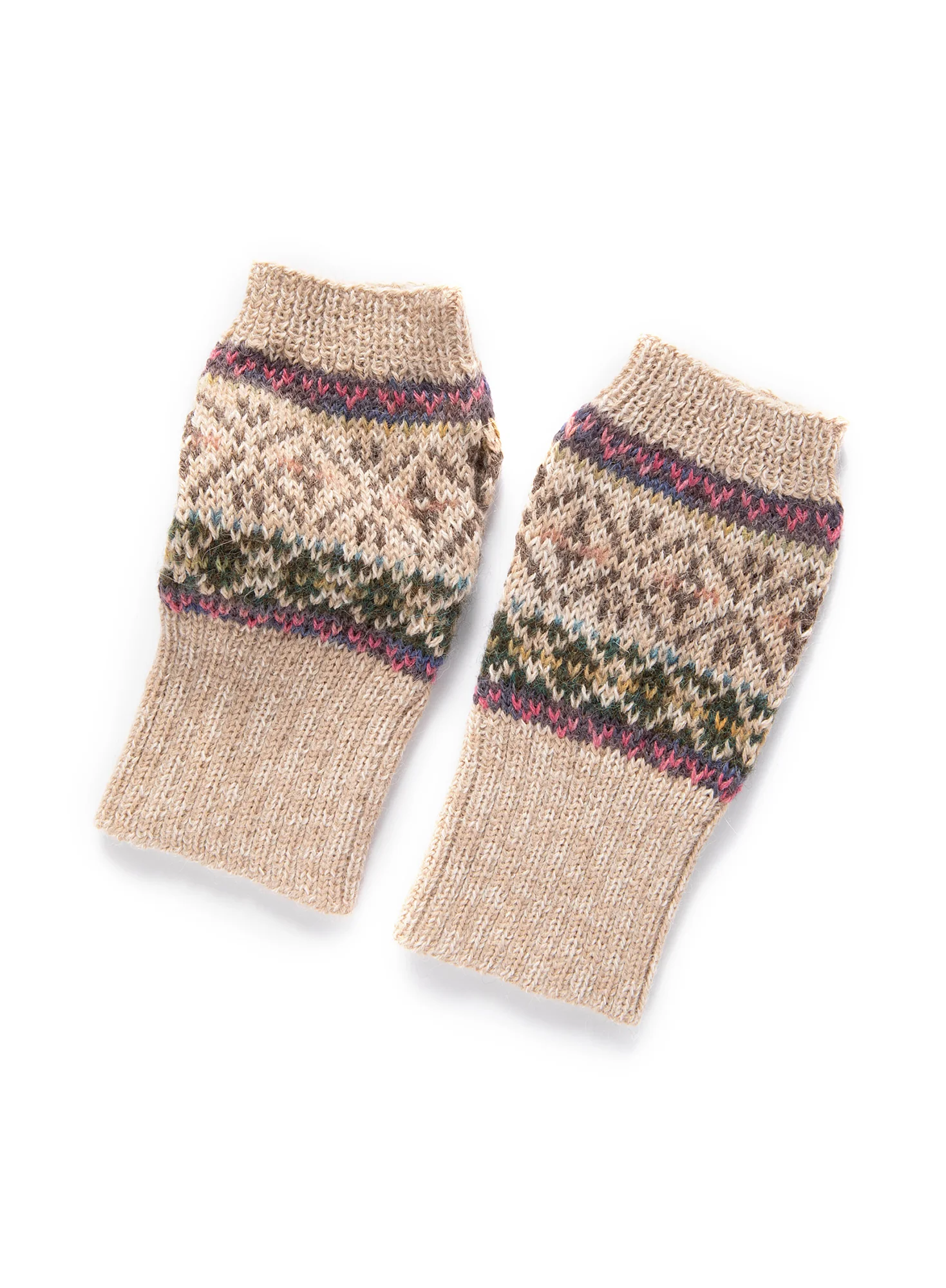 Fair Isle Handwarmers