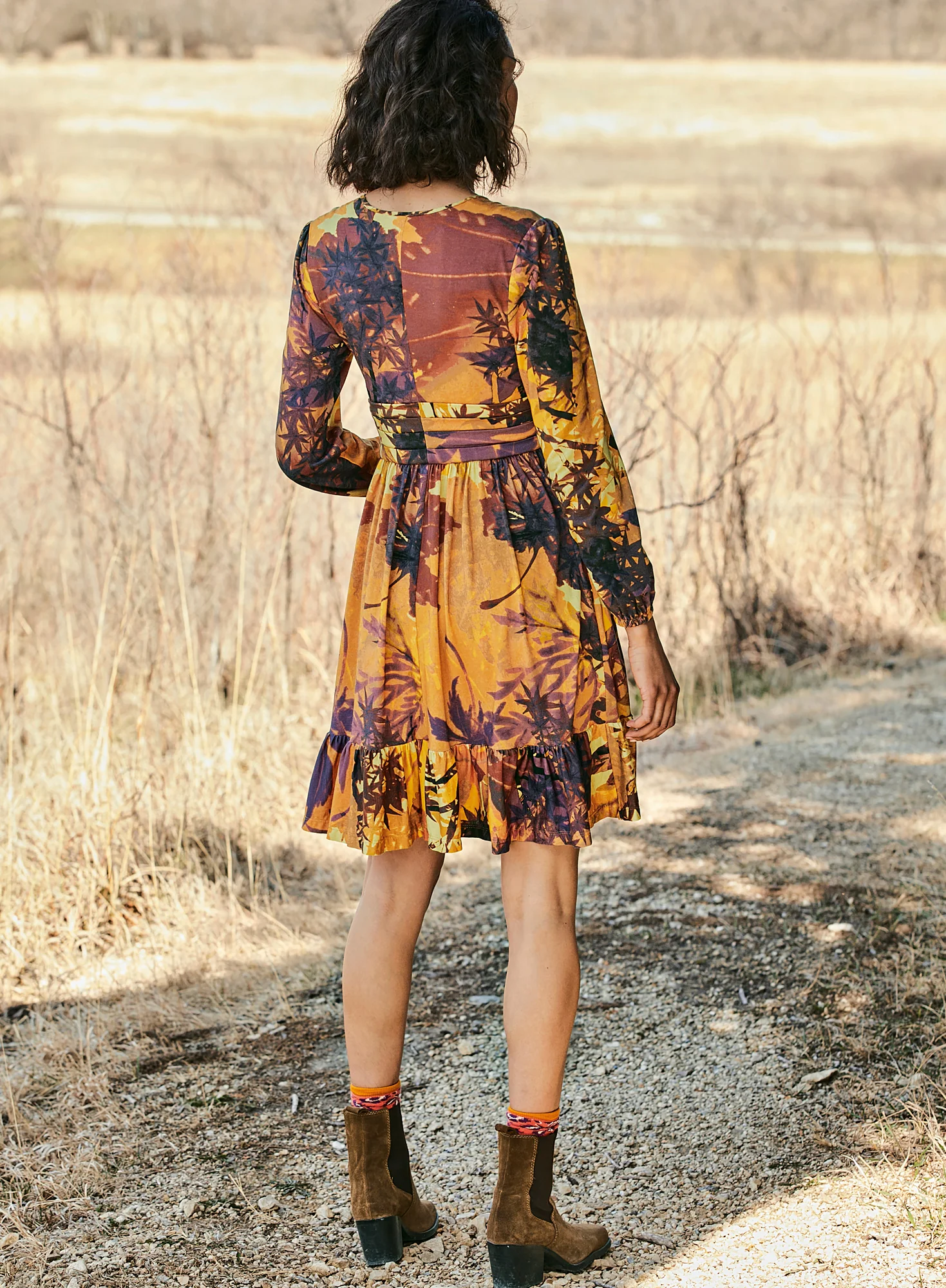 Falling Leaves Dress - Image 2