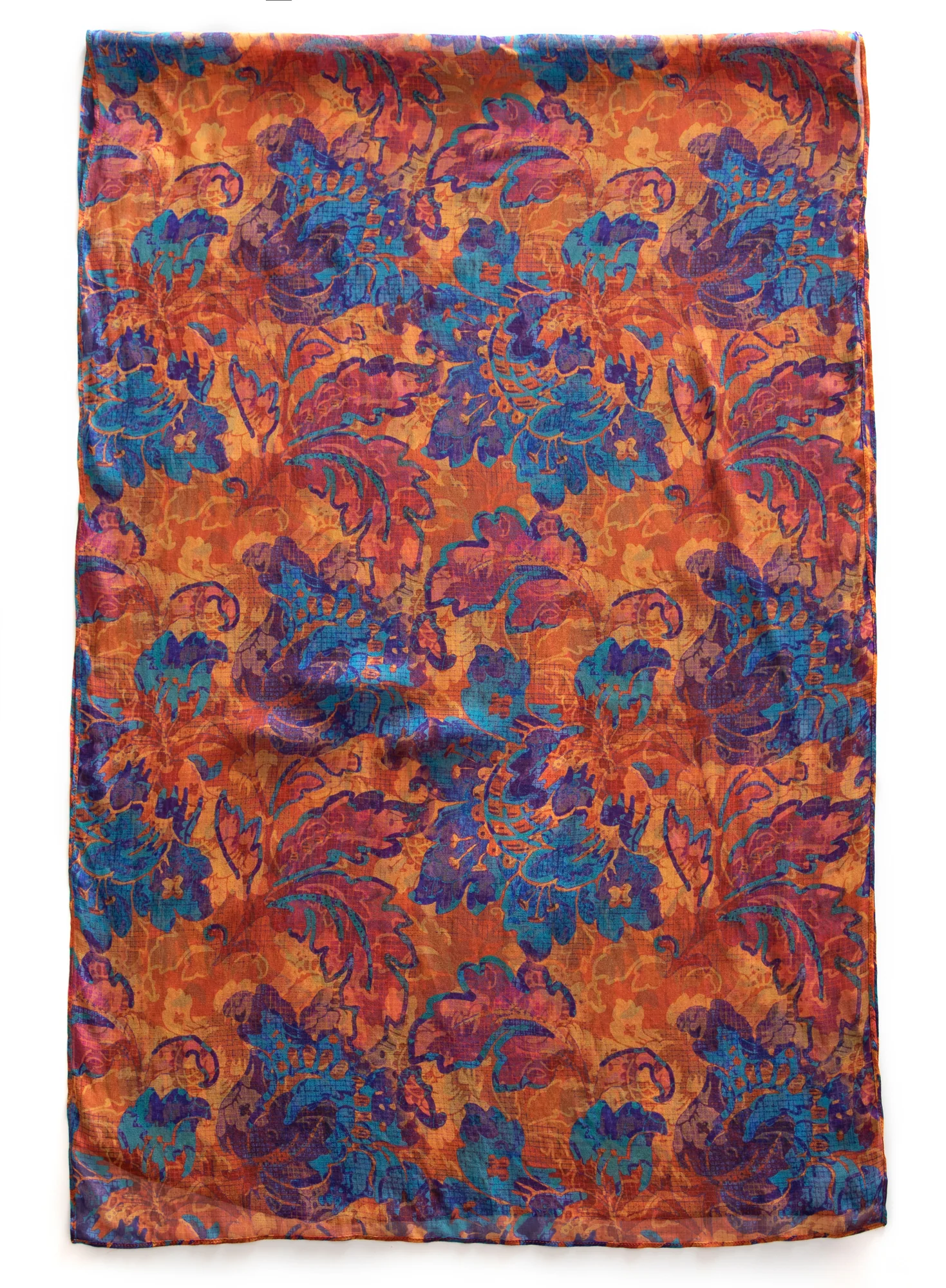 Fauve Floral Scarf - Image 3