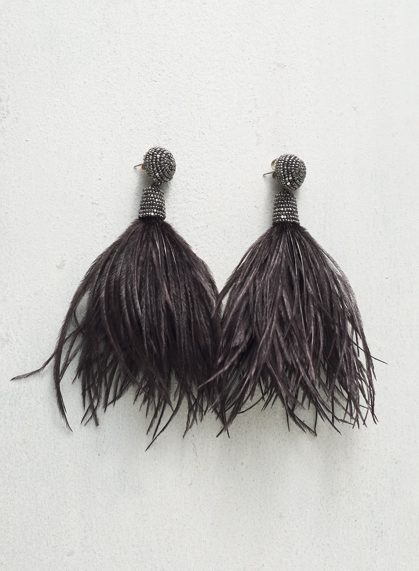 Feather Tassel Earrings