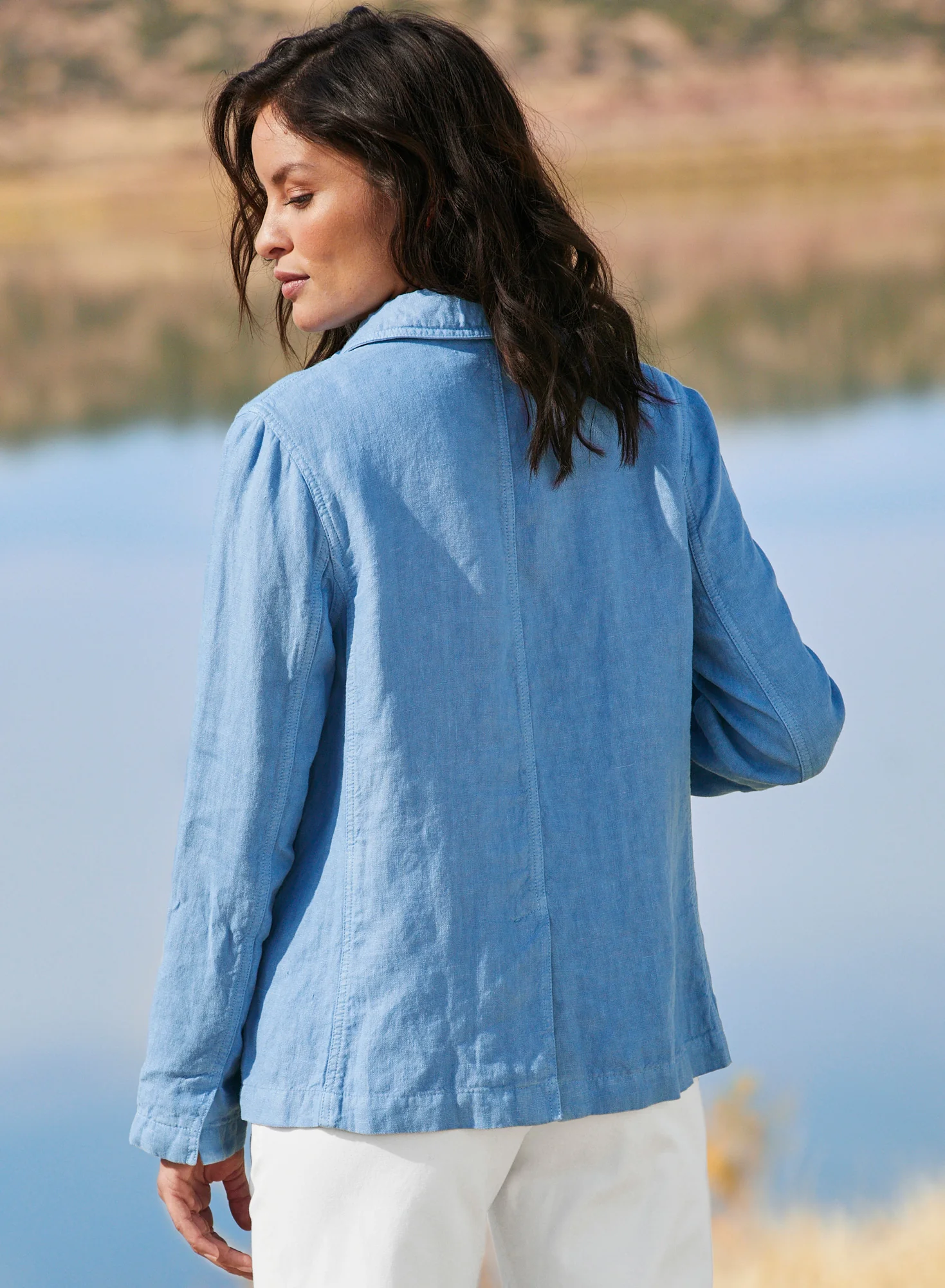 Finlay Linen Jacket - Image 2