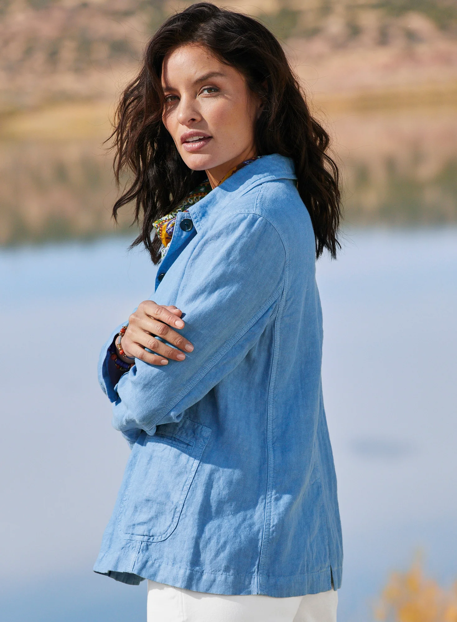 Finlay Linen Jacket - Image 5
