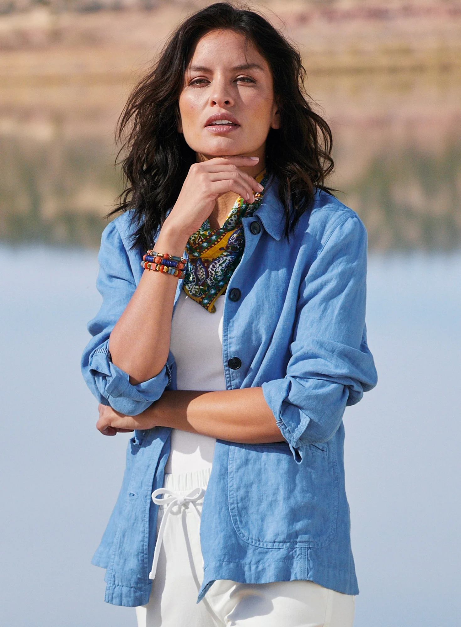 Finlay Linen Jacket - Image 6