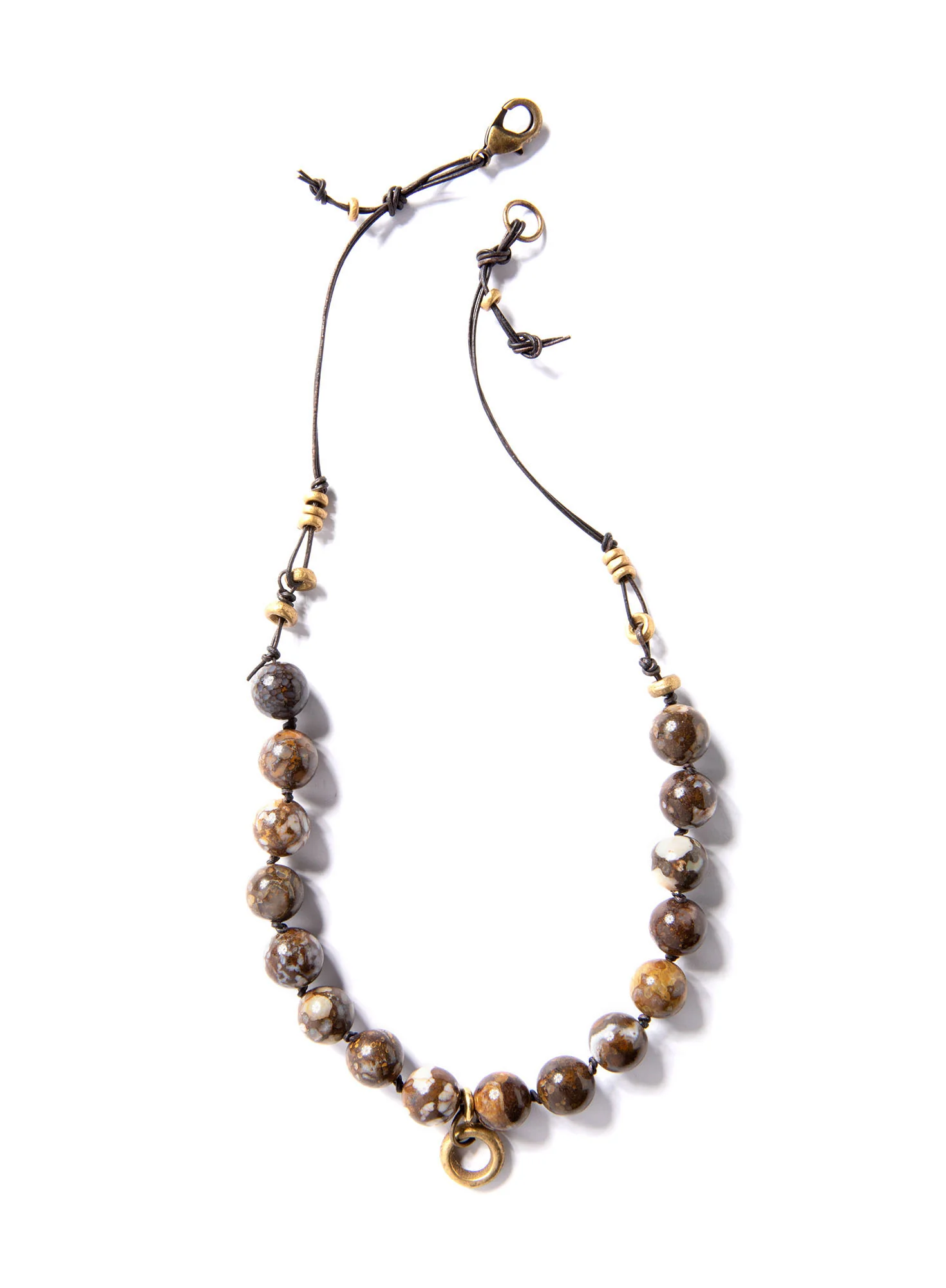 Fire Opal Short Necklace - Image 2