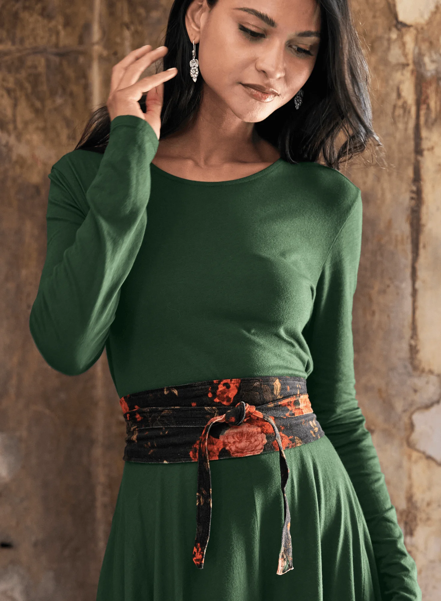 Fleur Nocturne Obi Sash - Image 4