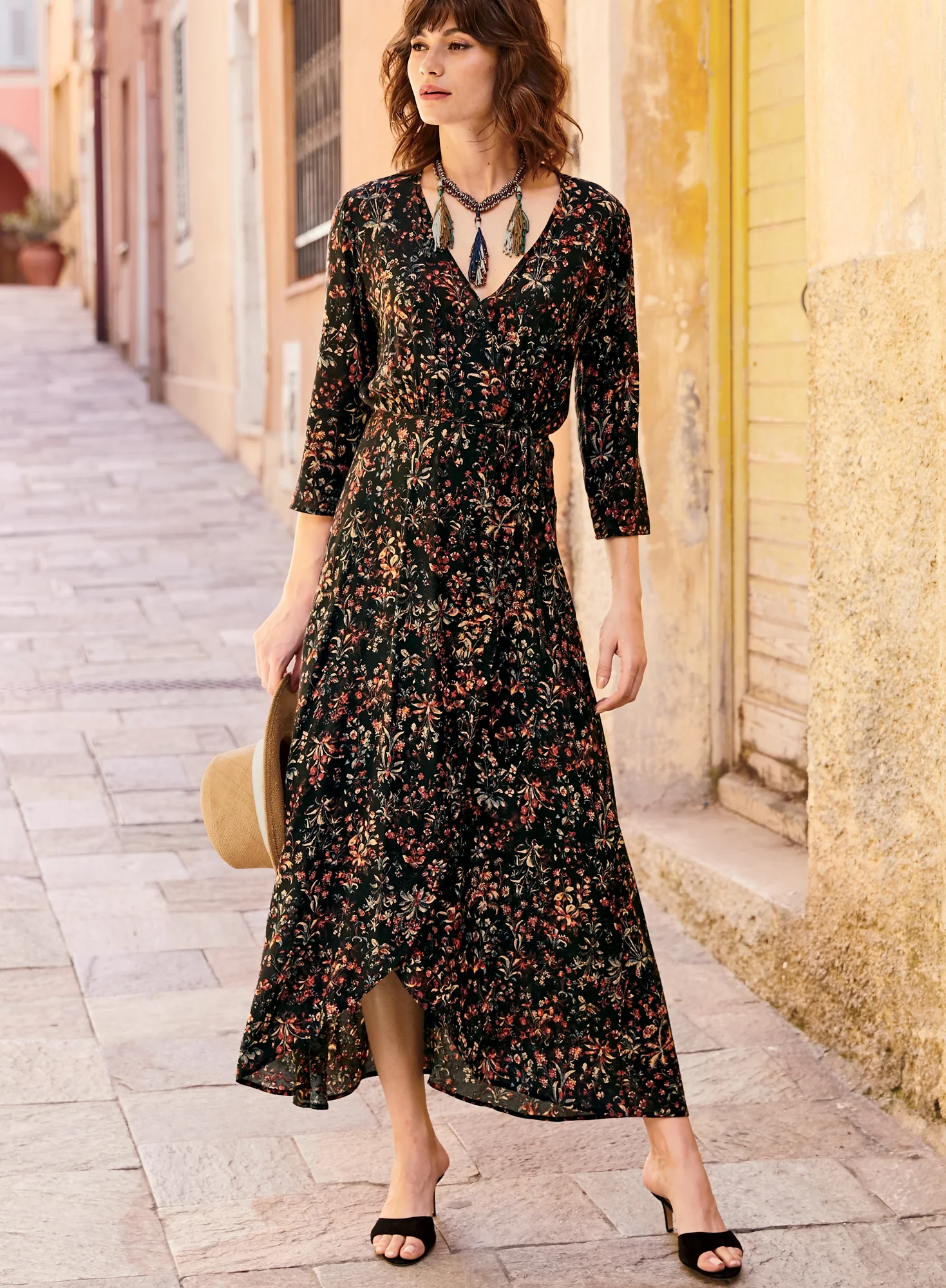 Fleur Wrap Dress