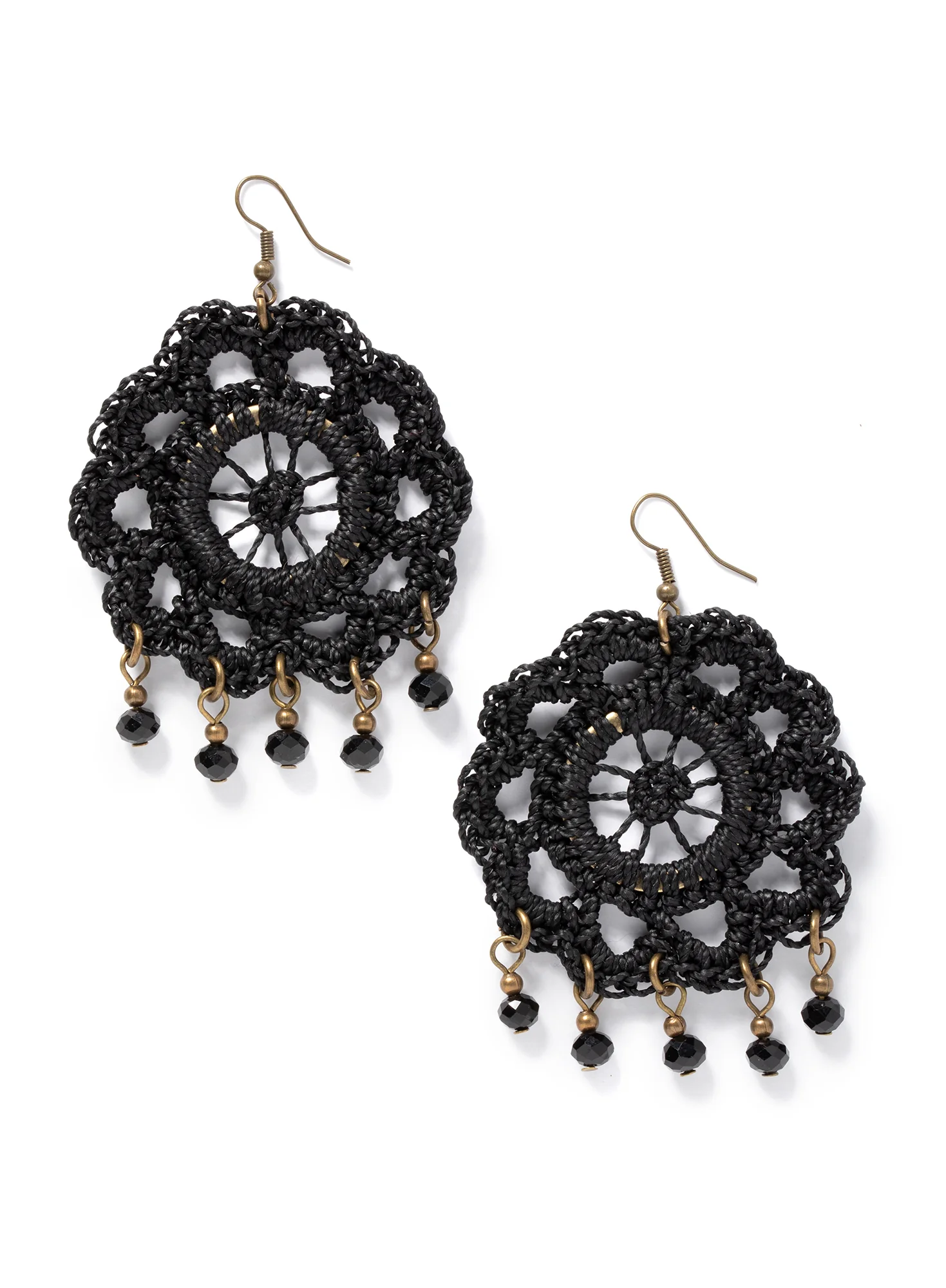 Floral Crochet Earrings