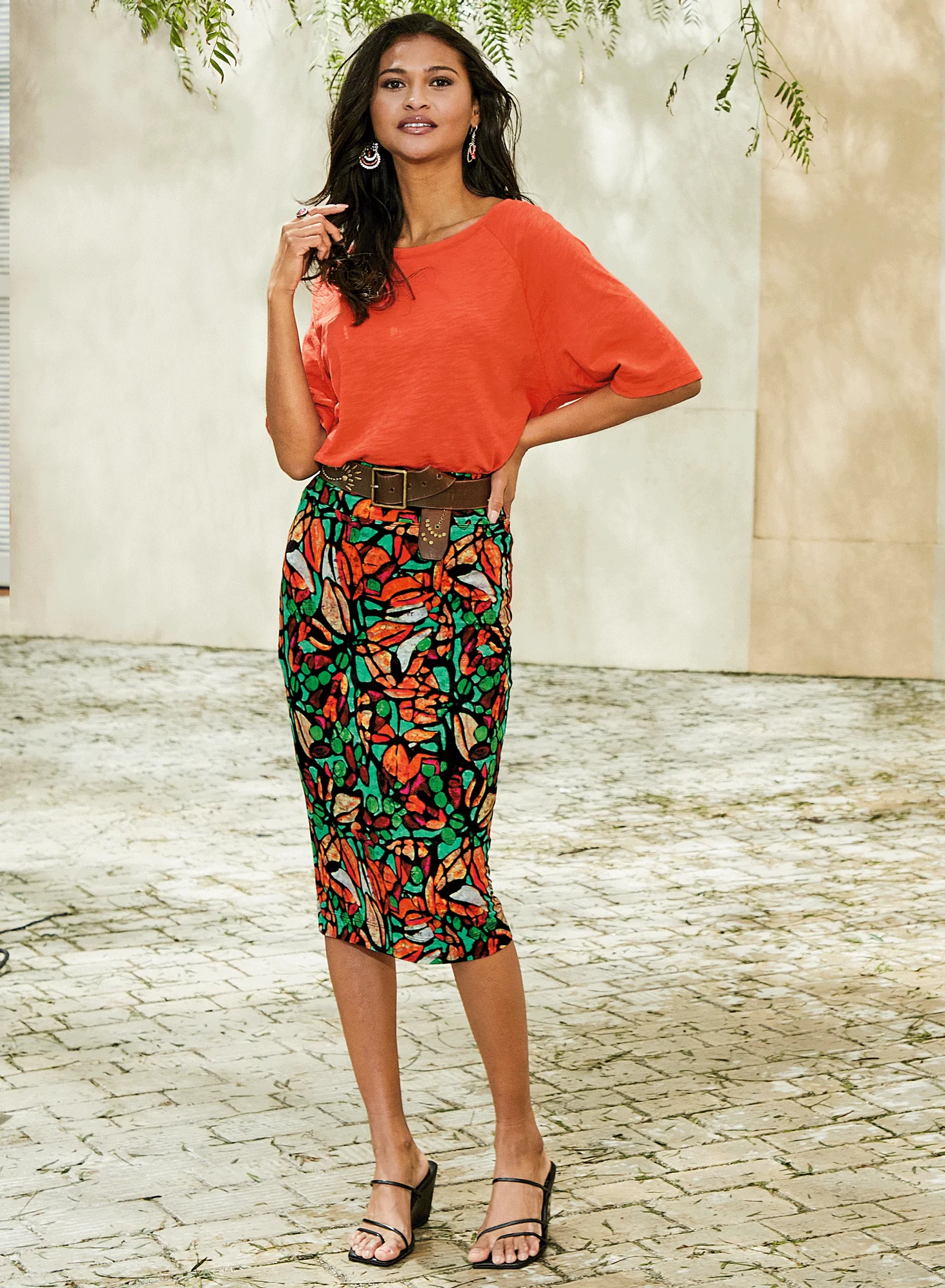 Floral Rivet Belt - Image 5