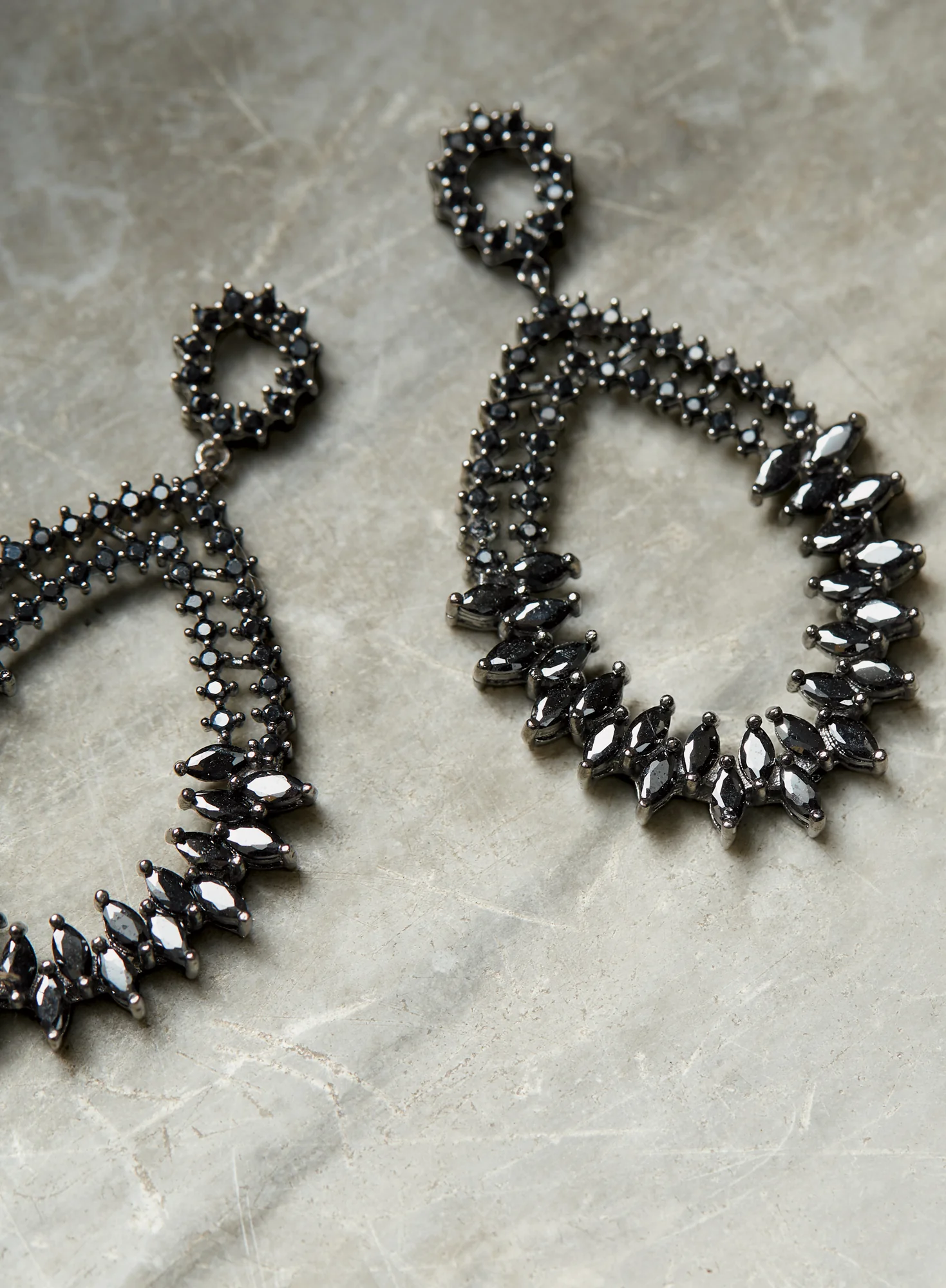 Florian Teardrop Earrings - Image 2