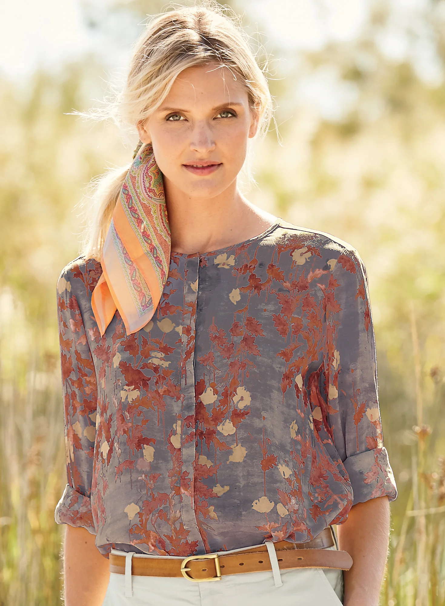 Flower Study Blouse